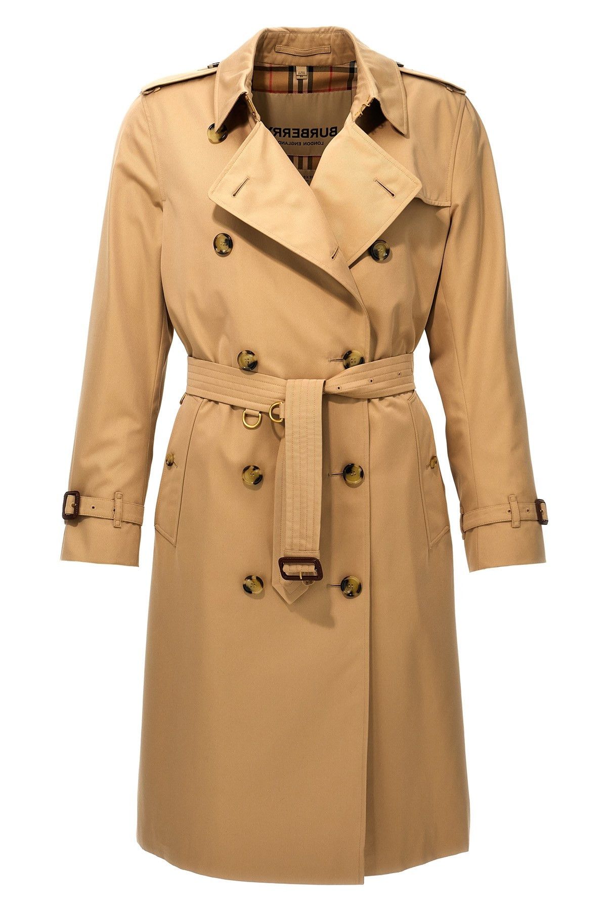 Image of Burberry 'kensington' Trench Coat in Beige, Men's (Size 2XL)