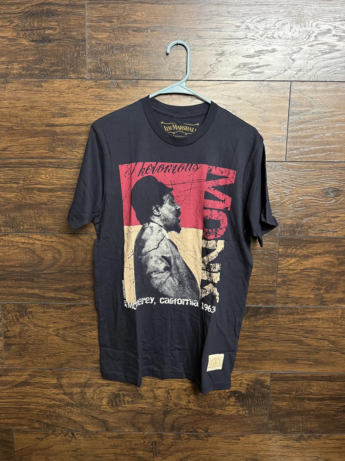 Designer Thelonious Monk T-shirt Monterey California 1963 - Marshall Size US M / EU 48-50 / 2 - 1 Thumbnail