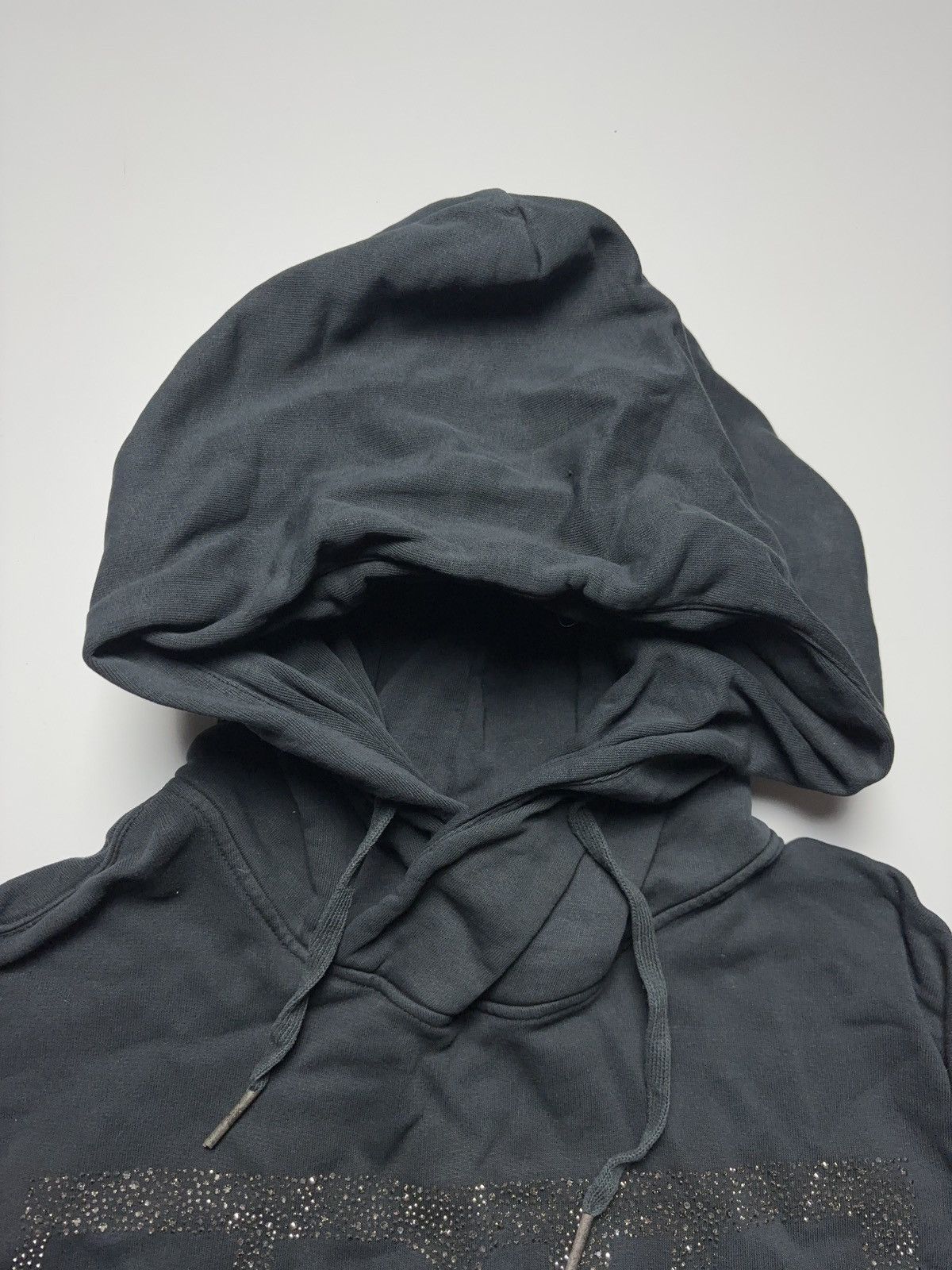 True Religion × Vintage RARE TRUE RELIGION GLAMOUR CROPPED VINTAGE HOODIE Size ONE SIZE - 6 Thumbnail