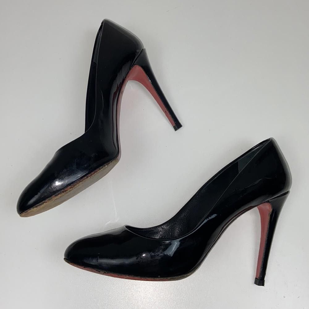 Miu Miu Miu Miu l Patent Leather Round Toe Stiletto Pumps Size 40 Size US 10 / IT 40 - 6 Thumbnail