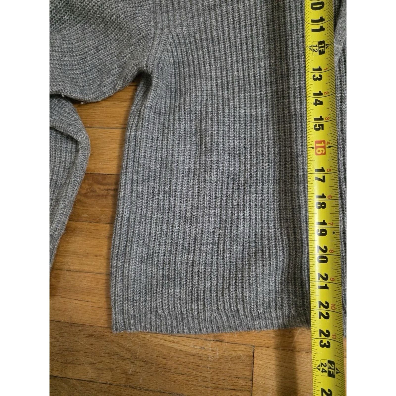 Kayden K Jenni Kayne Wool Alpaca Knit Set Gray Size M A001059 Size M / US 6-8 / IT 42-44 - 6 Thumbnail