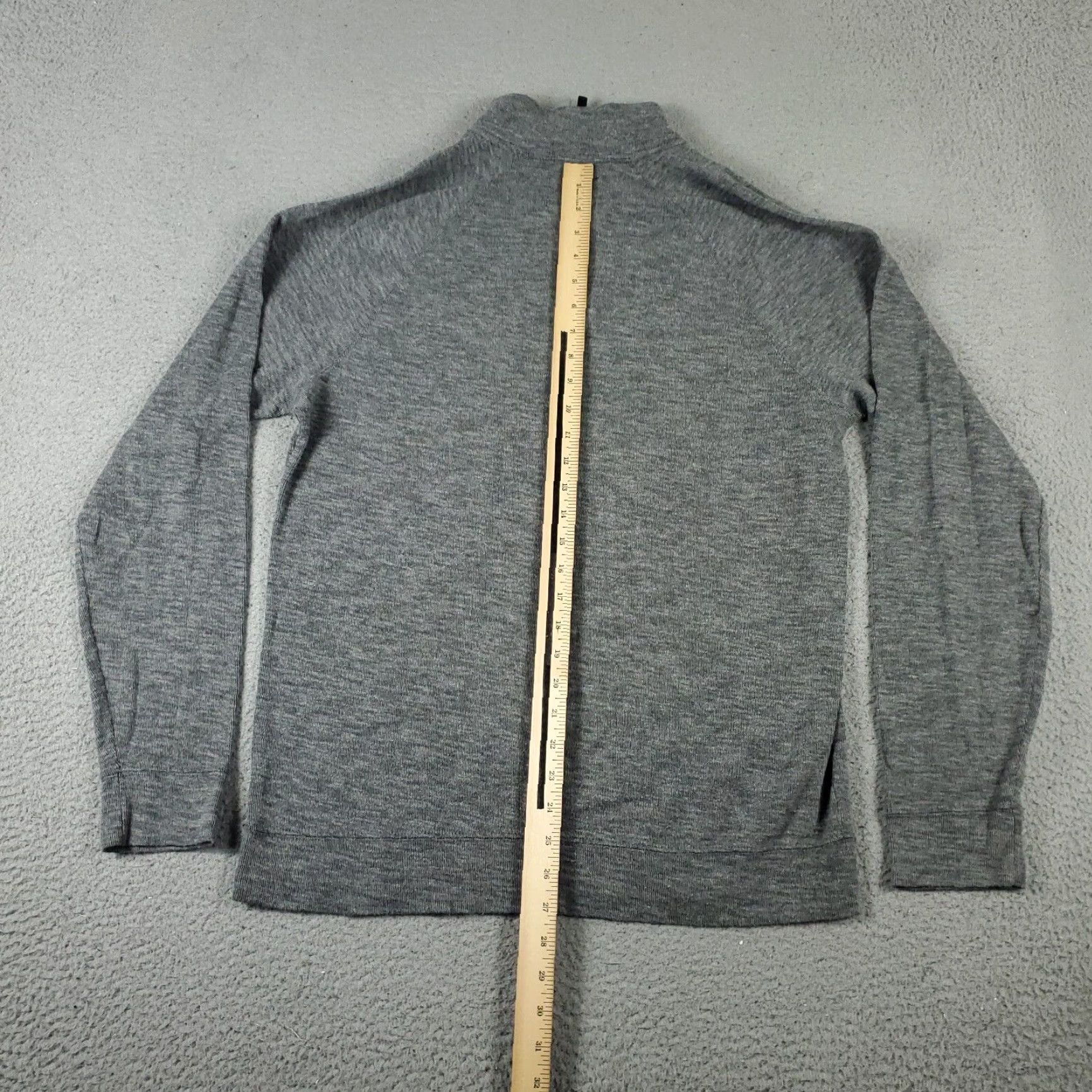 Abercrombie & Fitch Abercrombie & Fitch Sweater Mens Medium Gray 1/4 Zip Pullover Size US M / EU 48-50 / 2 - 5 Thumbnail