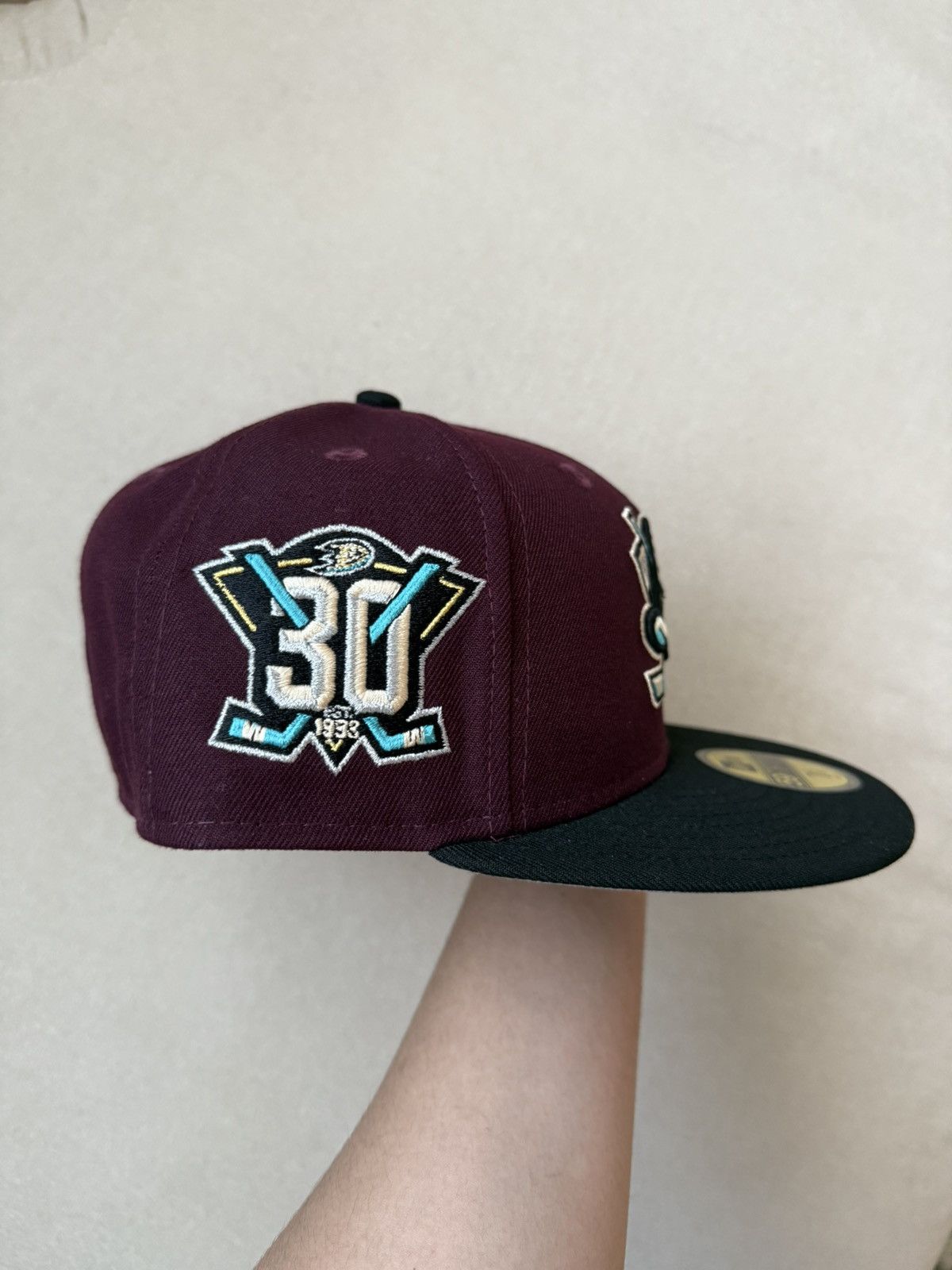 MyFitteds Prociety Anaheim Ducks Fitted Size ONE SIZE - 2 Thumbnail