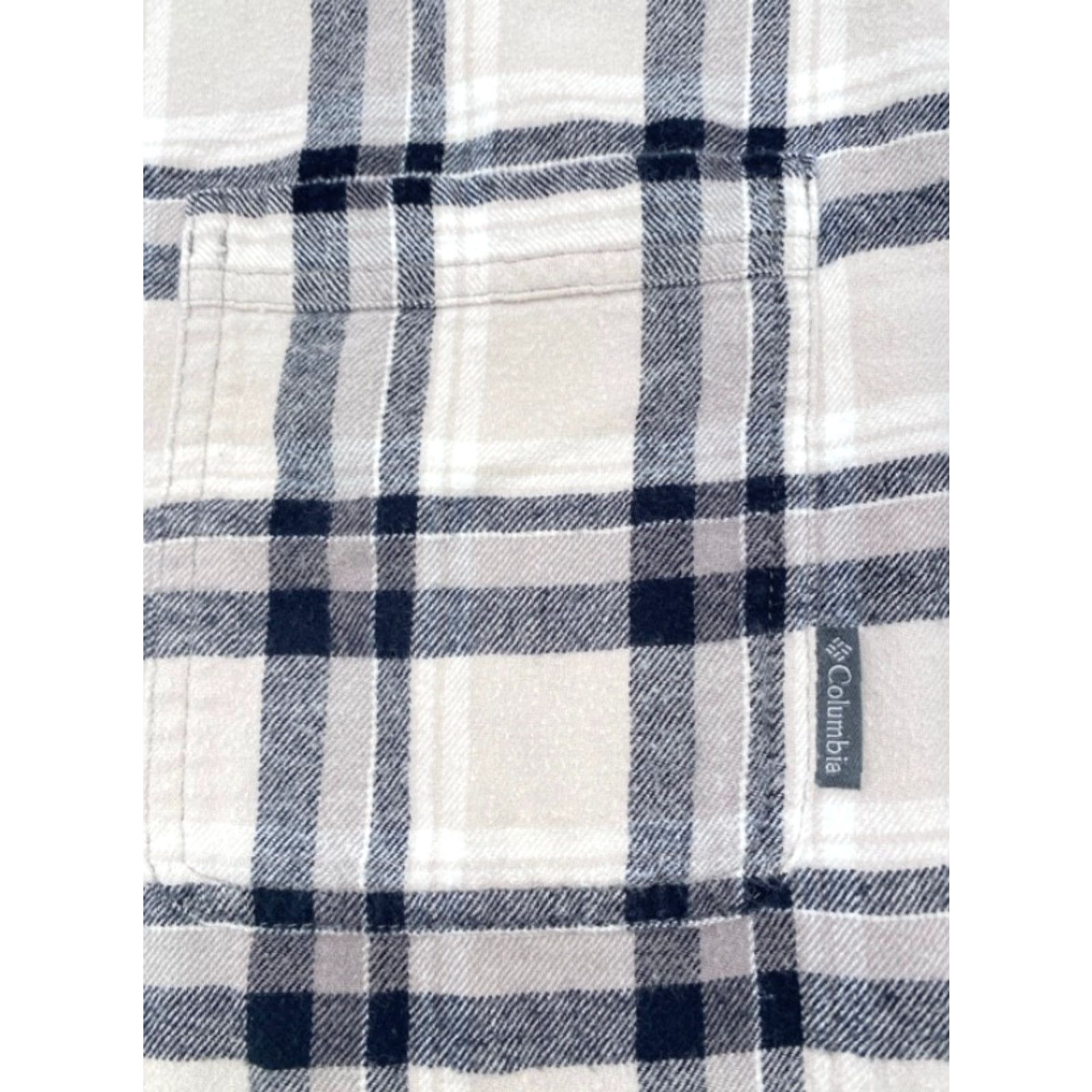 Vintage Columbia Mens Large Long Sleeve Button Up Plaid Flannel Cotton Shirt 3612 Size US L / EU 52-54 / 3 - 4 Thumbnail
