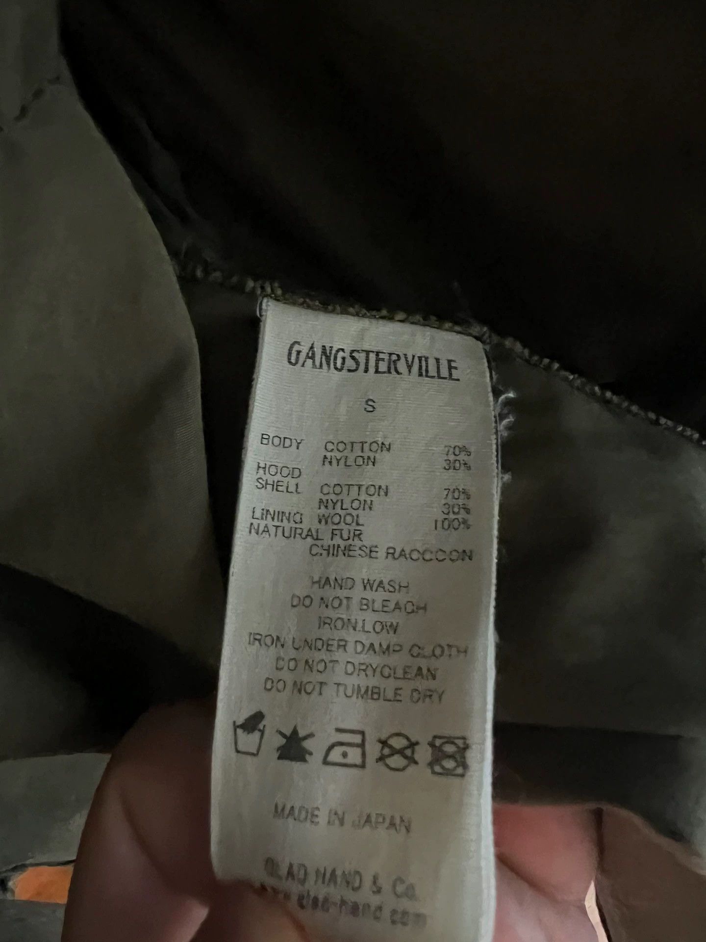 Other GLAD HAND M51 Vtg Prnt Wshd FishTail Hd Jkt Size US S / EU 44-46 / 1 - 8 Thumbnail