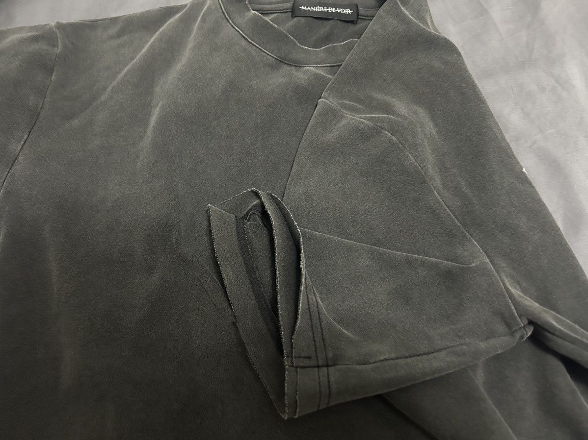 Maniere De Vior Embellished Angel T Shirt - Washed Grey Size US S / EU 44-46 / 1 - 6 Thumbnail