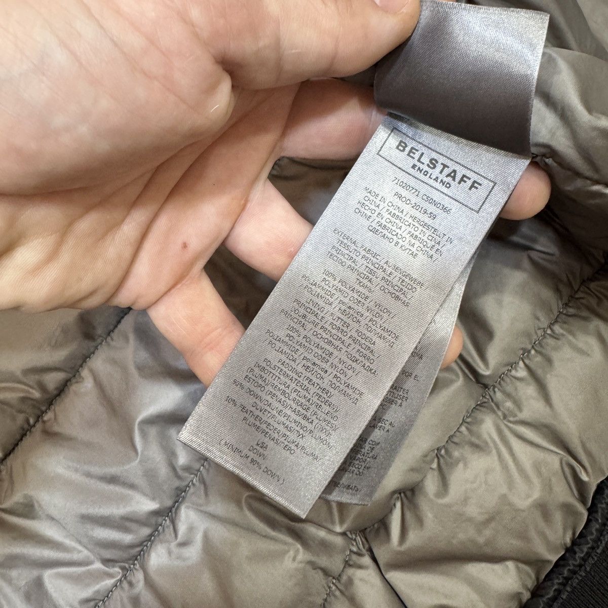 Belstaff Belstaff Mens Hooded Down Jacket 50size M Size US M / EU 48-50 / 2 - 13 Thumbnail