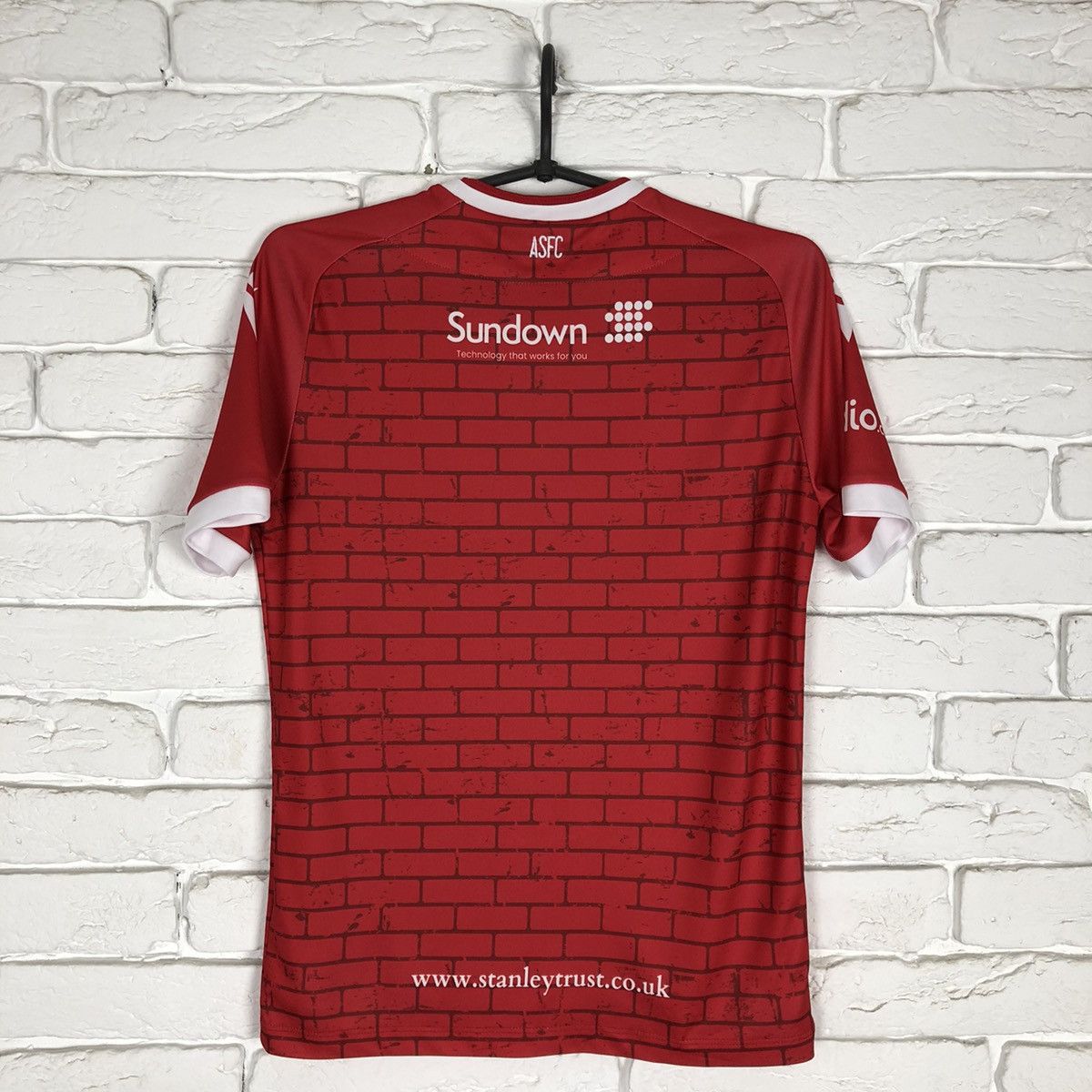 Macron Accrington Stanley 2023 2024 home soccer jersey Size US XS / EU 42 / 0 - 4 Thumbnail