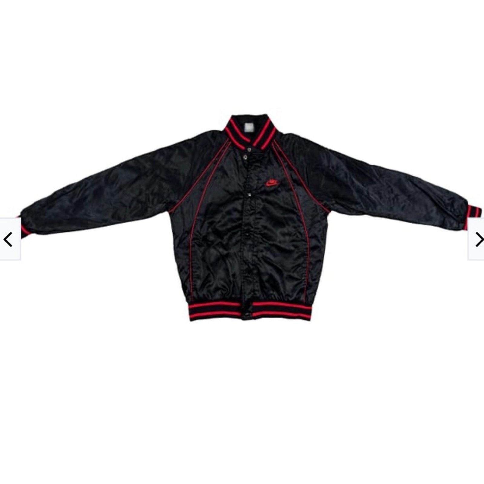 Jordan Brand Vintage 1985 Nike Air Jordan 1 Wings Satin Jacket Made USA Size US M / EU 48-50 / 2 - 4 Thumbnail