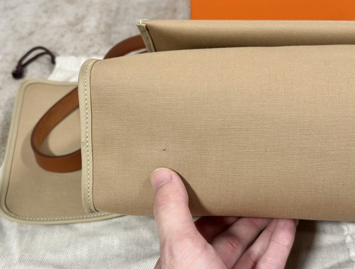 Hermes Hermes Herbag 31 Bag（Brown/cream） Size ONE SIZE - 12 Thumbnail