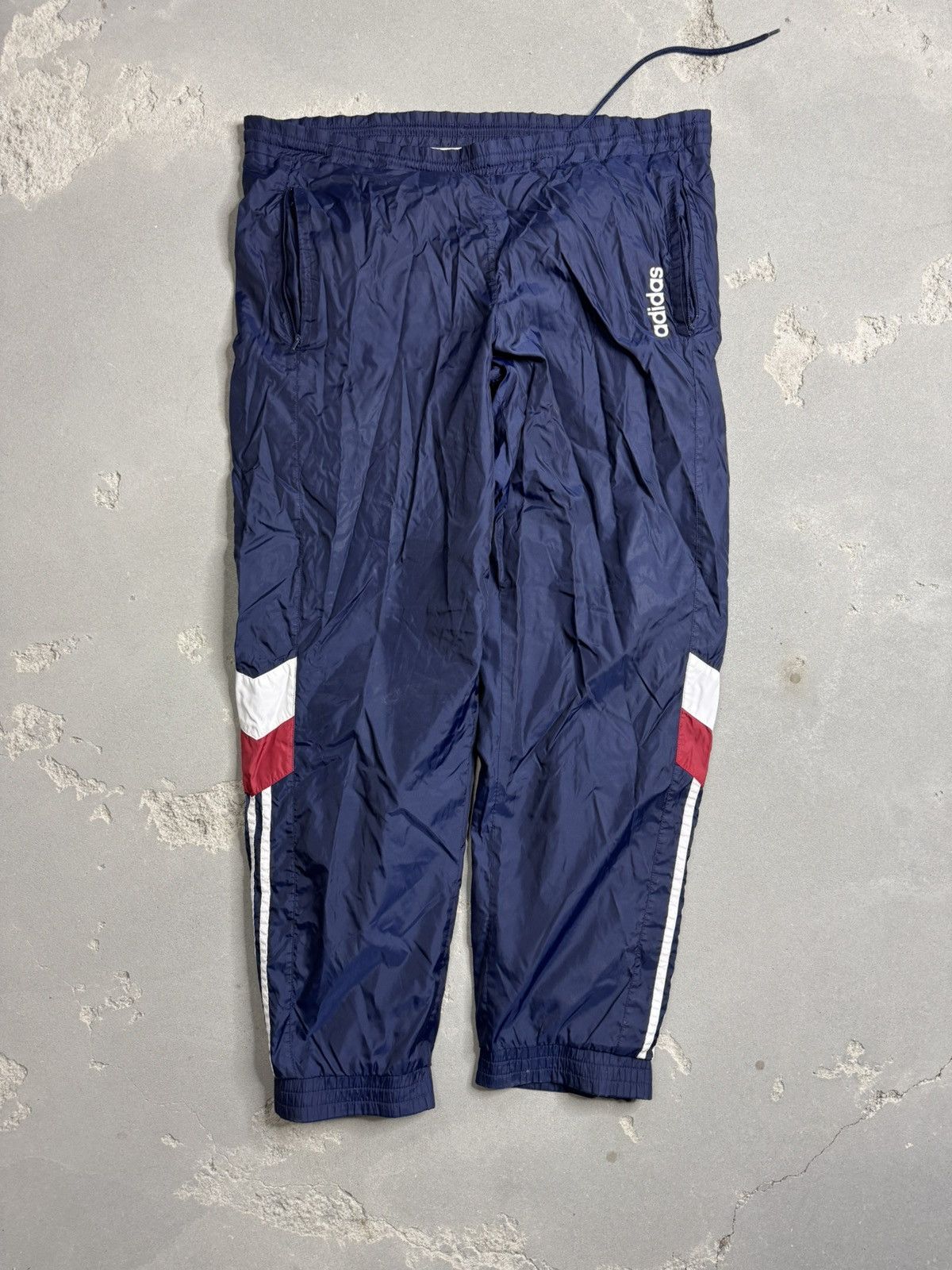 Adidas × Vintage VINTAGE ADIDAS NYLON TRACKSUIT JACKET PANTS 90s Y2K Size US M / EU 48-50 / 2 - 7 Thumbnail