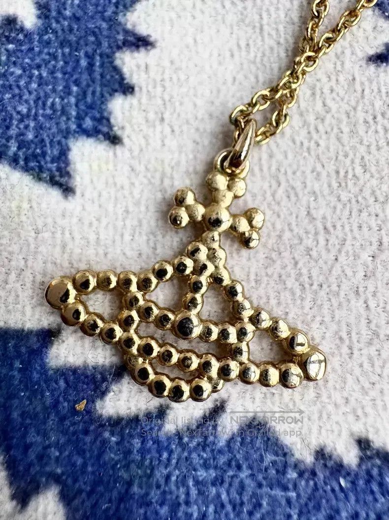 Vivienne Westwood Vivienne Westwood Golden Saturn Necklace Size ONE SIZE - 6 Thumbnail