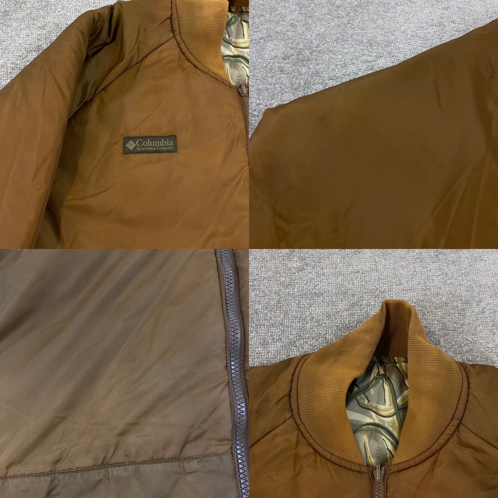 Delta VINTAGE COLUMBIA Jacket Mens XL Interchange Reversible Delta Camo Hunting Coat Size US XL / EU 56 / 4 - 9 Thumbnail