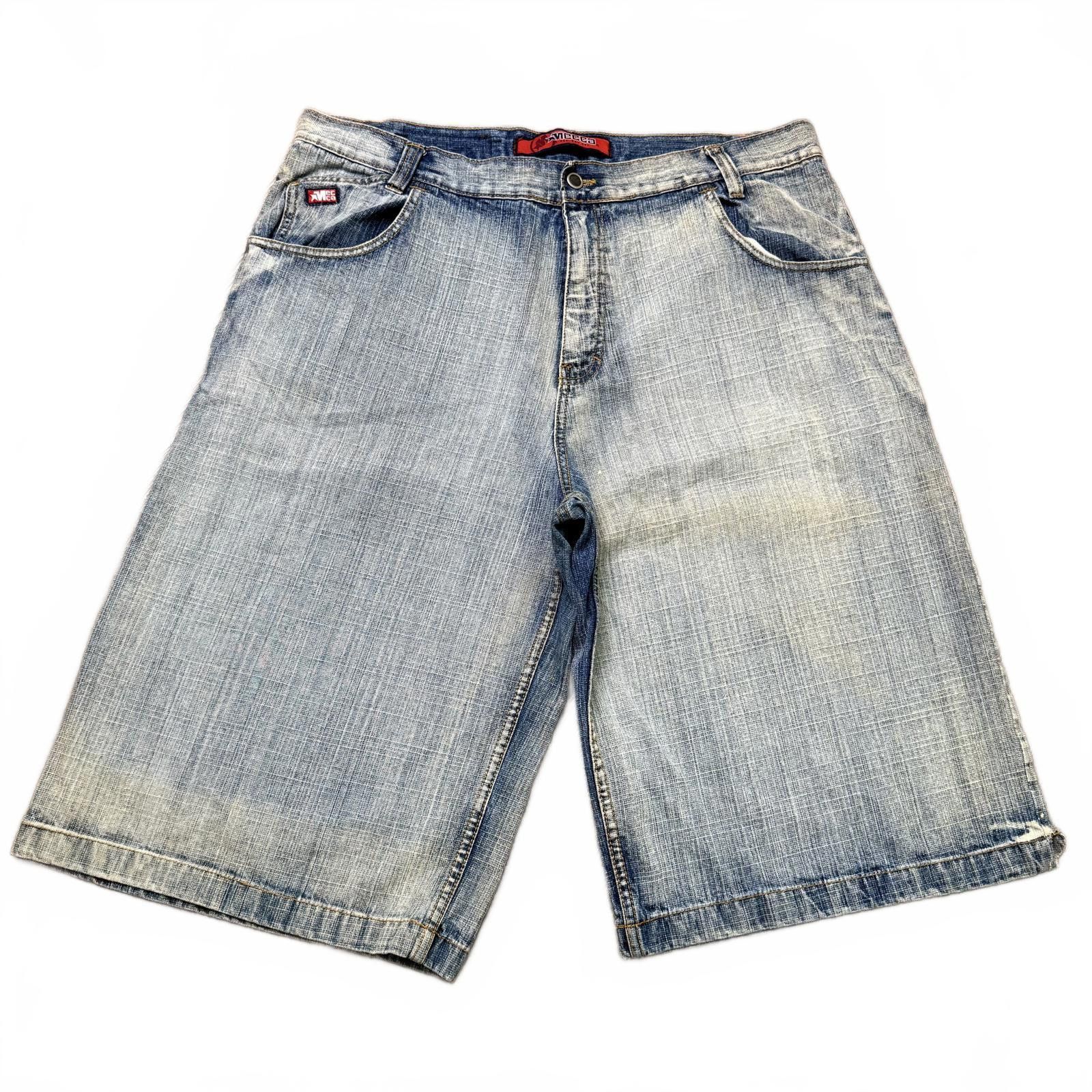 Vintage Mecca Loose Baggy Hip Hop 90s denim jean shorts 38