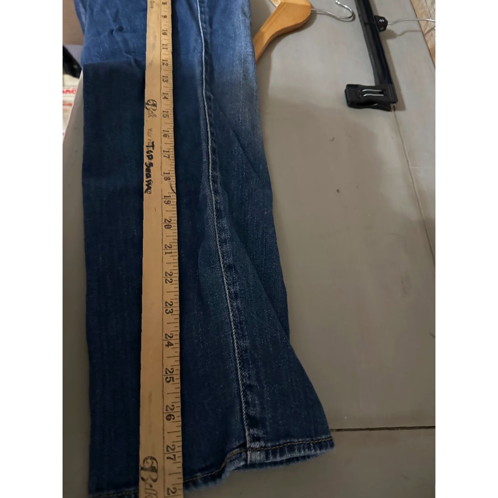 Vintage Rock & Republic Jeans Women's 10M Distressed Thrashed Indee Jeans Pants Size 32" / US 10 / IT 46 - 5 Thumbnail