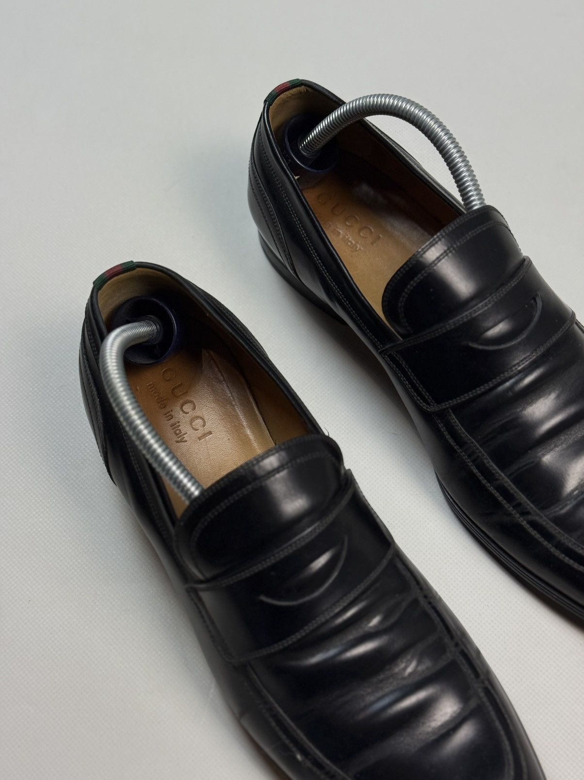 Gucci Gucci Men’s Leather Penny Loafers Formal Shoes Size US 8.5 / EU 41-42 - 3 Thumbnail