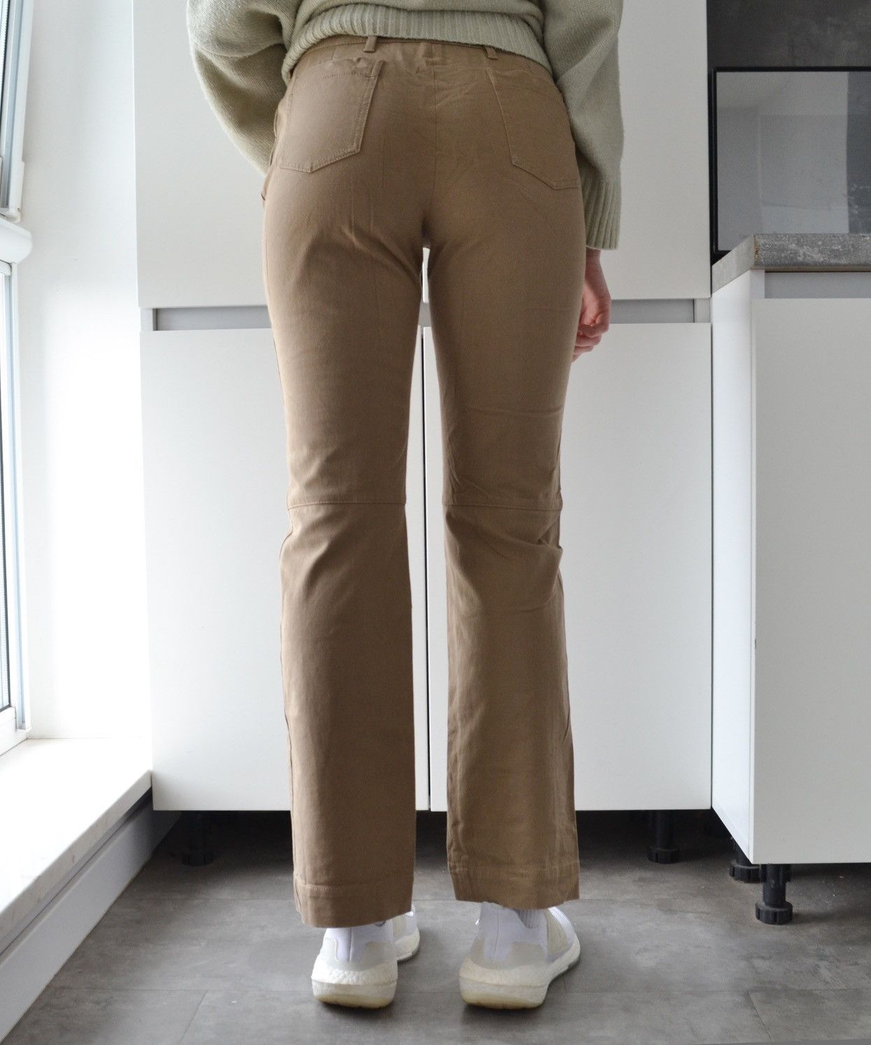 Prada PRADA Pants Trousers Red Tab Cotton Beige Pockets Sport Size US 28 / EU 44 - 6 Thumbnail