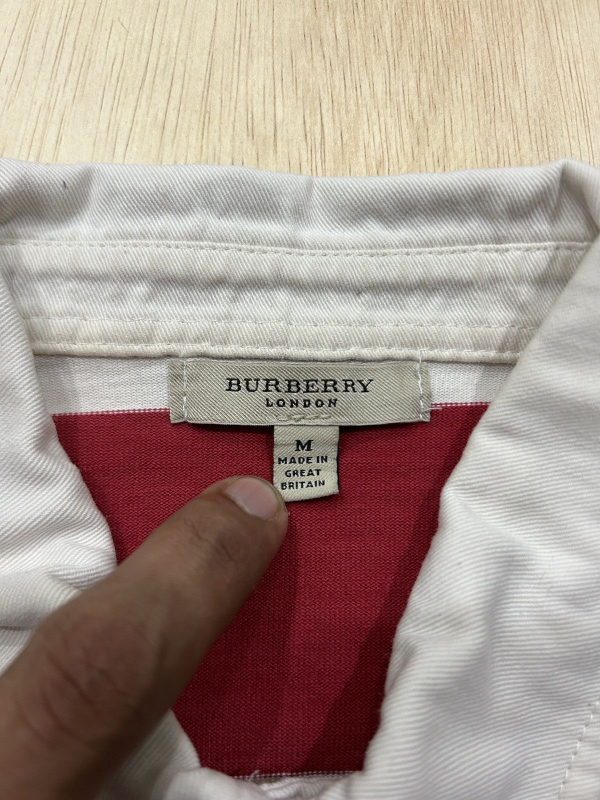 Burberry Burberry London Polo Rugby Shirt Size US M / EU 48-50 / 2 - 8 Thumbnail