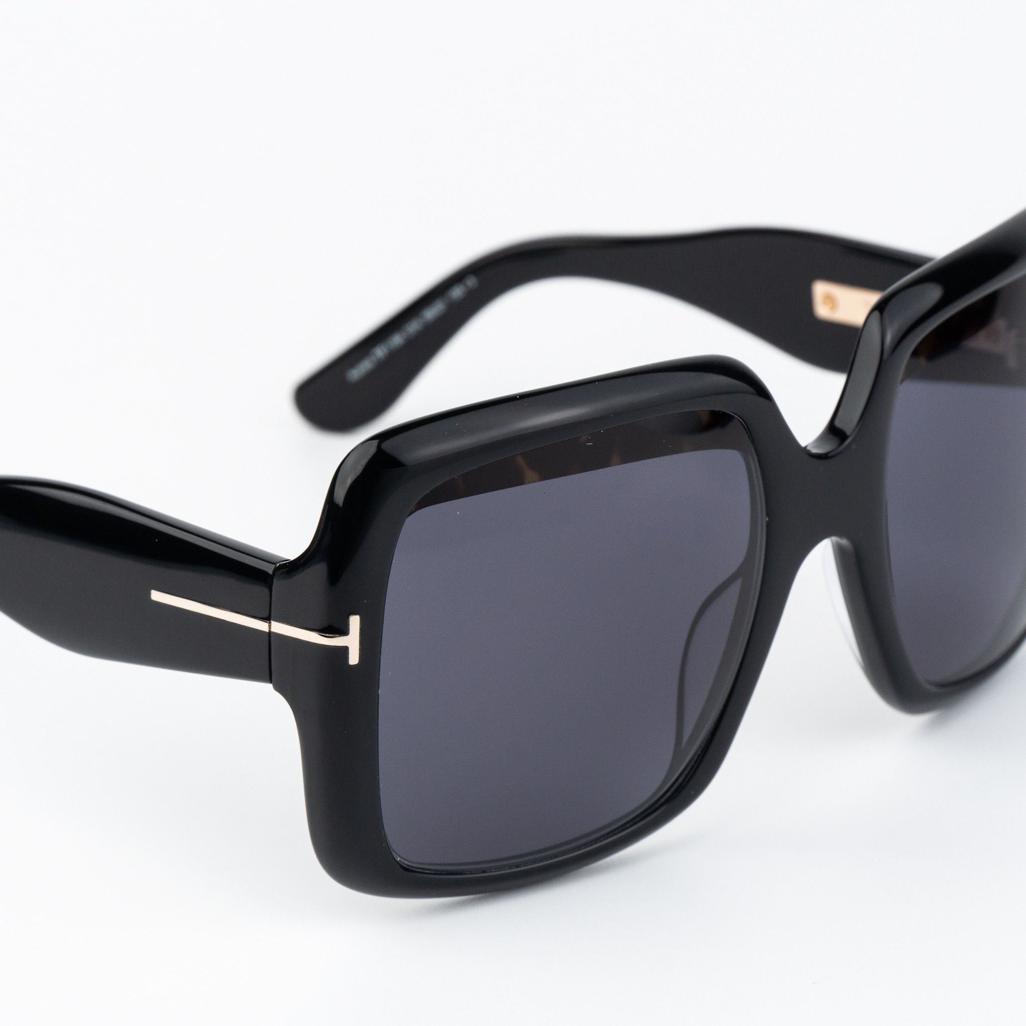 Tom Ford AURORA Women Sunglasses Black Smoke Square FT1194 01A NEW AUTHENTIC Tom Ford AURORA Sunglasses Square FT1194 01A NEW AUTHENTIC main image 3