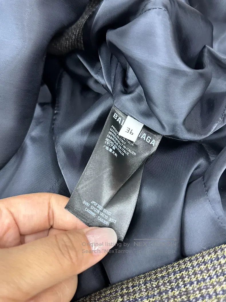 Balenciaga Balenciaga Classic hourglass wool blazer Size XS / US 0-2 / IT 36-38 - 5 Thumbnail