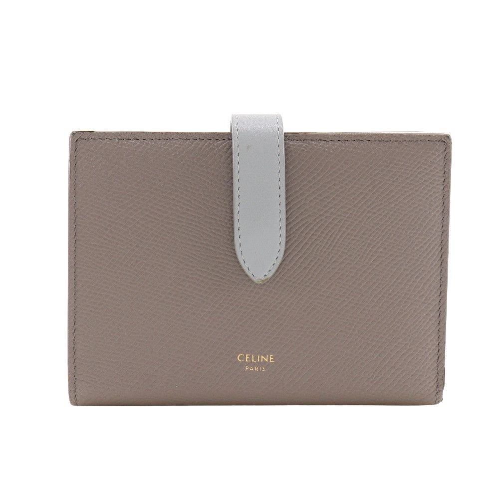 Celine Celine Celine Medium Strap Wallet Leather Wallet Leather Short Wallet DUTY FREE for USA Size ONE SIZE - 1 Thumbnail