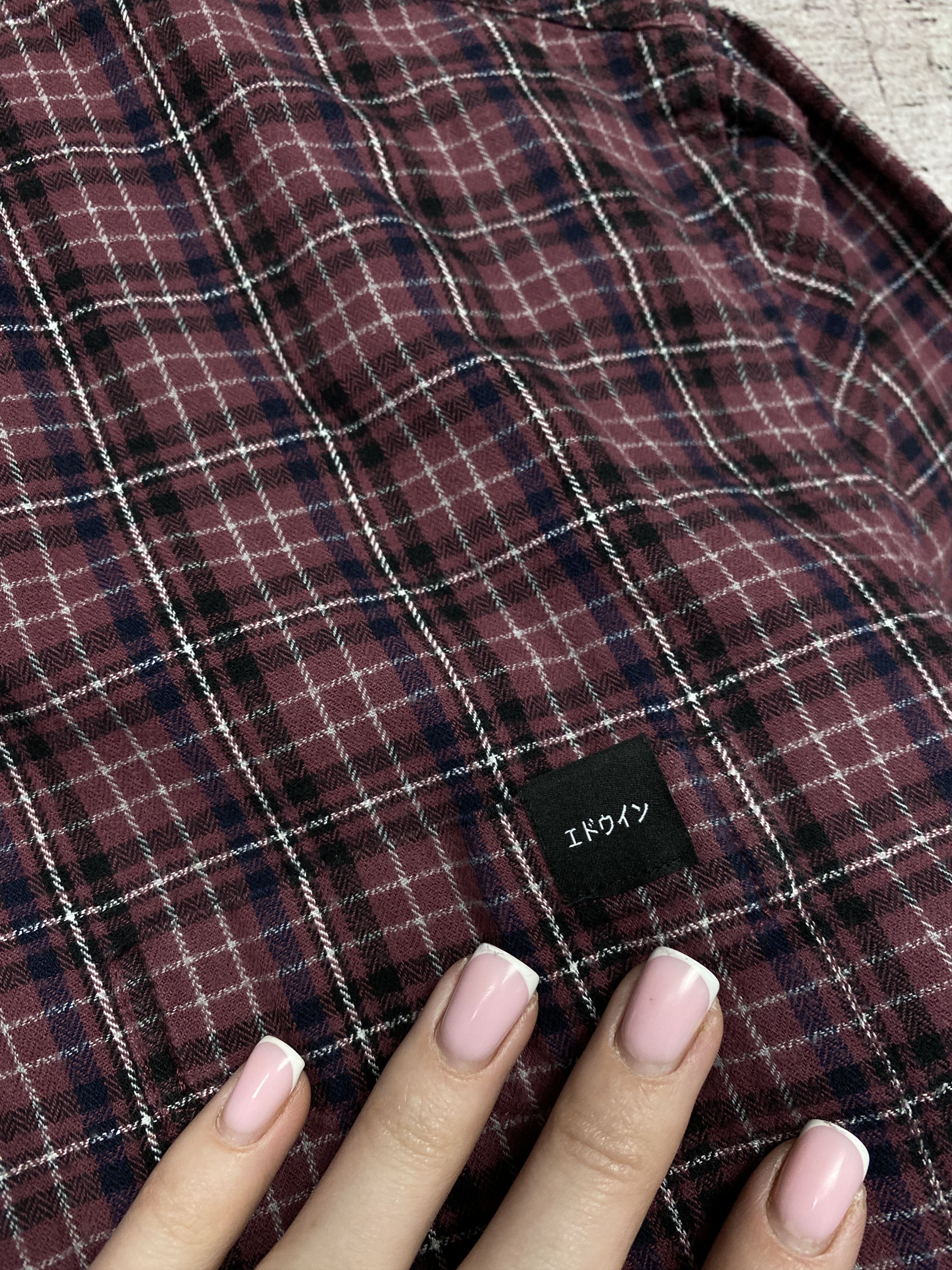 Edwin × Flannel Edwin Vintage Standard Flannel Plaid Shirt Y2K Size US L / EU 52-54 / 3 - 3 Thumbnail