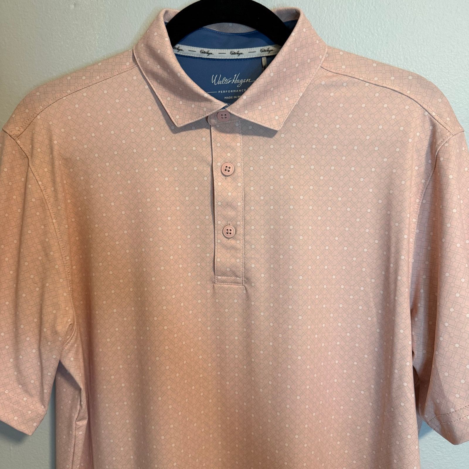 Other Walter Hagen Performance Pink Golf Polo Men’s Size S NWT Size US S / EU 44-46 / 1 - 4 Thumbnail