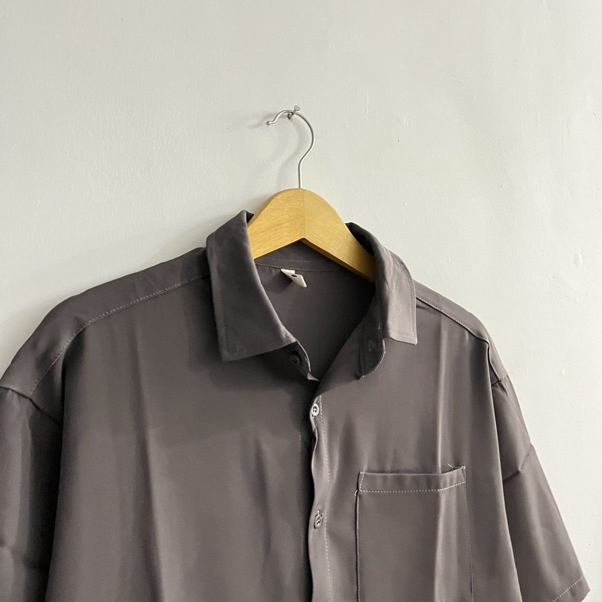 Japanese Brand Unknown - Basic Minimalist Button Up Shirt Size US M / EU 48-50 / 2 - 3 Thumbnail