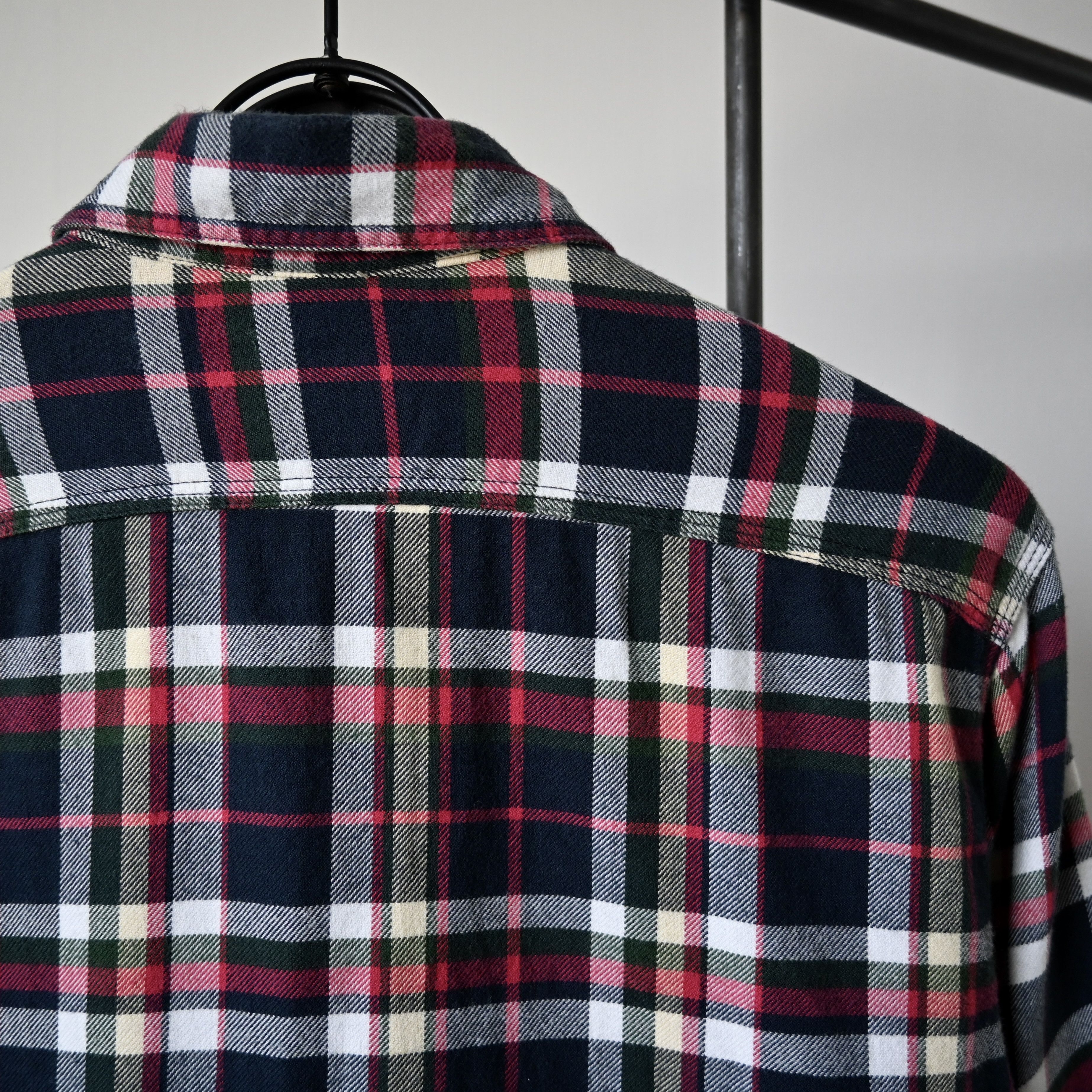 Engineered Garments VTG 2000s Engineered Garments flannel cotton work shirt Size US S / EU 44-46 / 1 - 4 Thumbnail