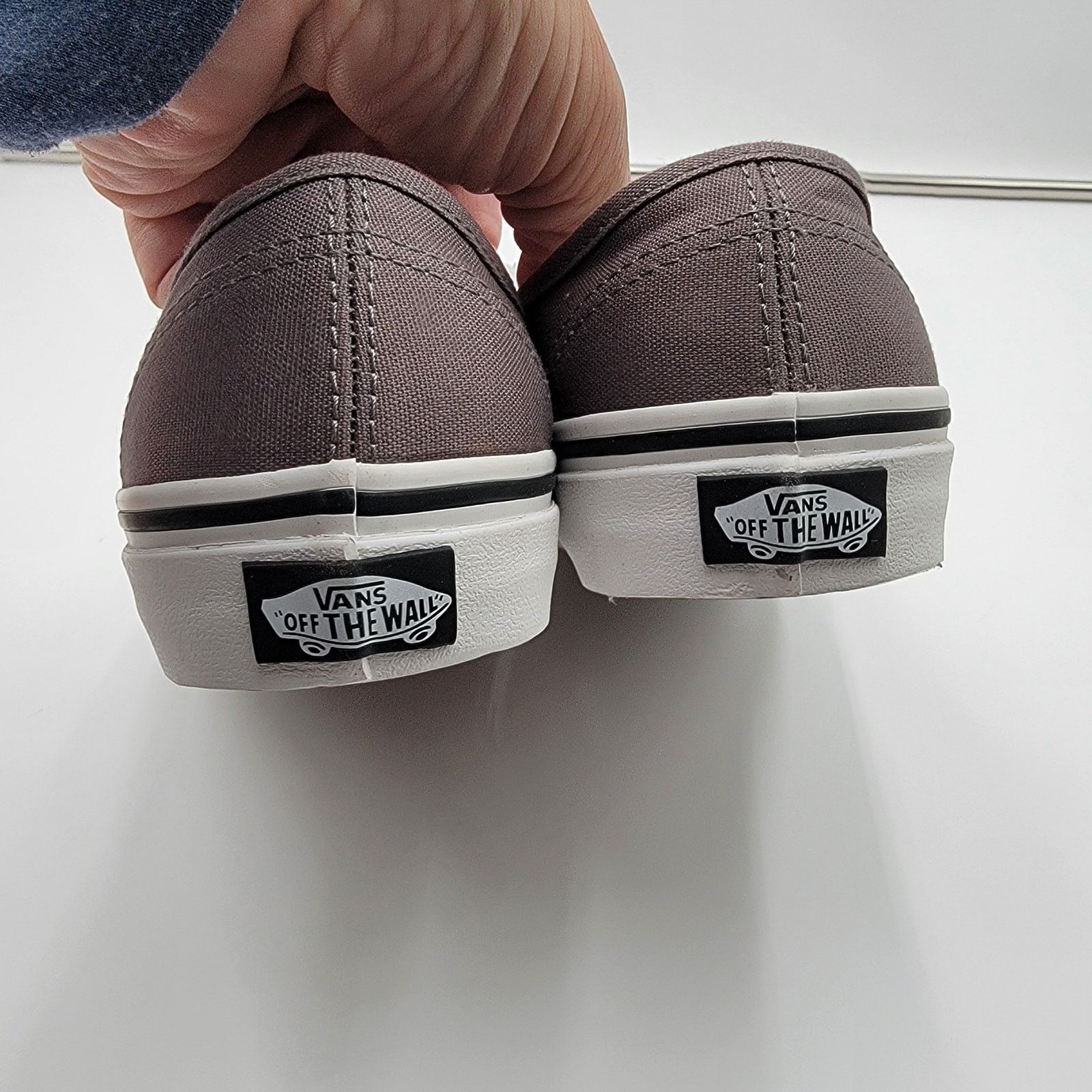 Vans Vans Authentic Pewter Sneakers Sz 5.5M/7W VN000JRAPBQ Size US 5.5 / EU 38 - 4 Thumbnail