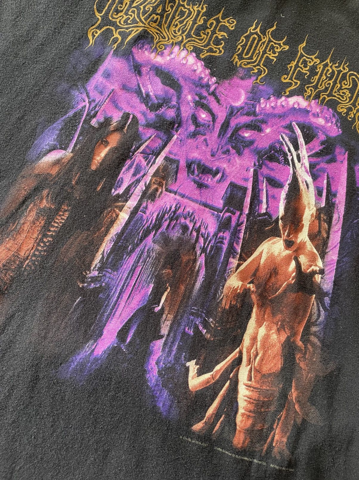 Band Tees Vintage Cradle Of Filth T-shirt Size US XL / EU 56 / 4 - 5 Thumbnail