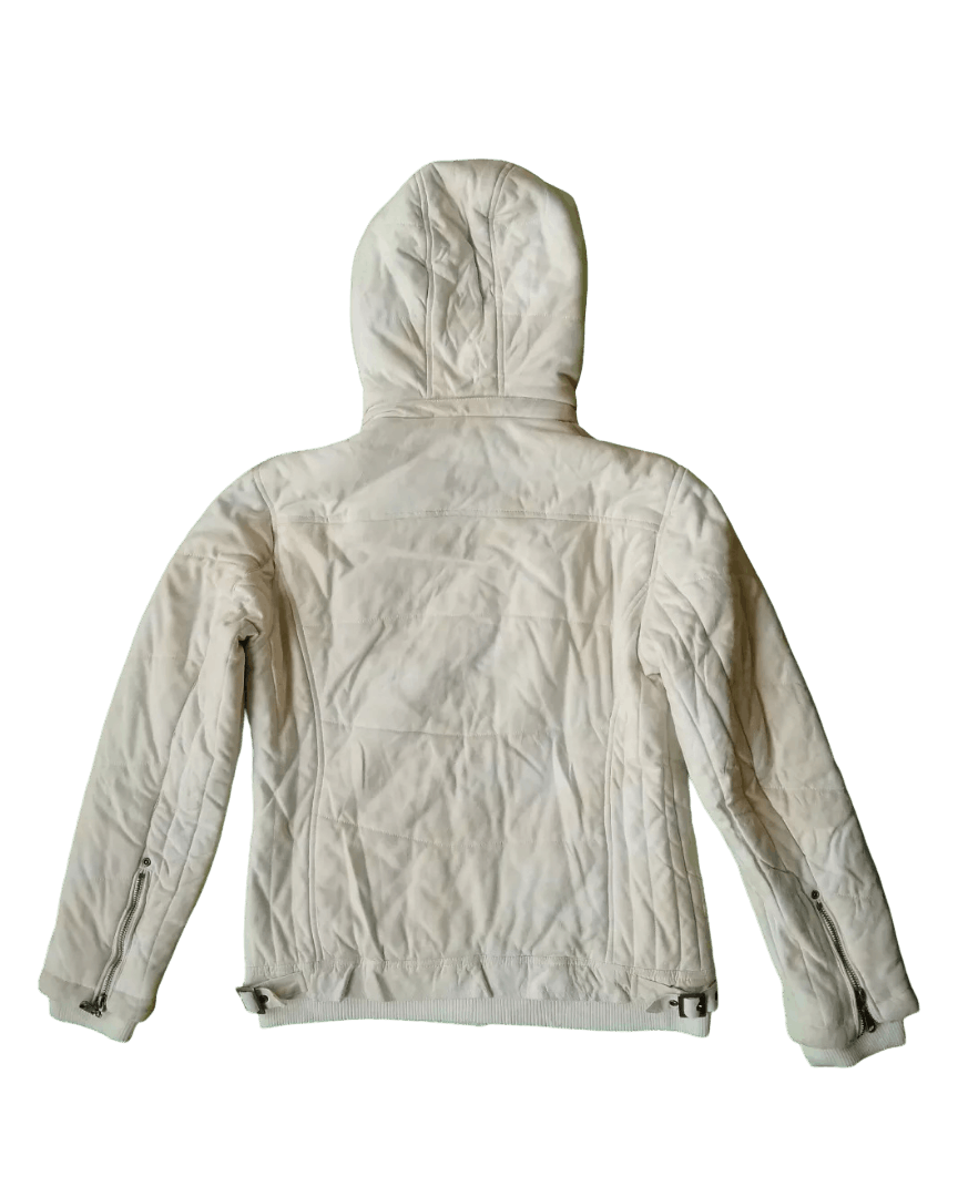 14th Addiction × In The Attic × Japanese Brand In The Attic Goth Punk Japan White Zipper Hooded Jacket Size L / US 10 / IT 46 - 8 Thumbnail