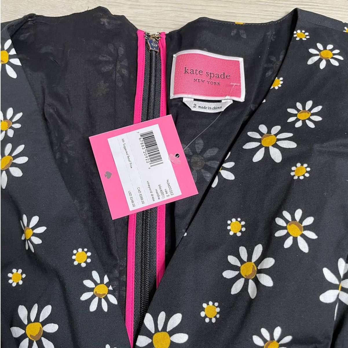 Kate Spade Kate Spade Daisy dots Mainline Vineyard sleeveless Dress 2 Size ONE SIZE - 10 Thumbnail