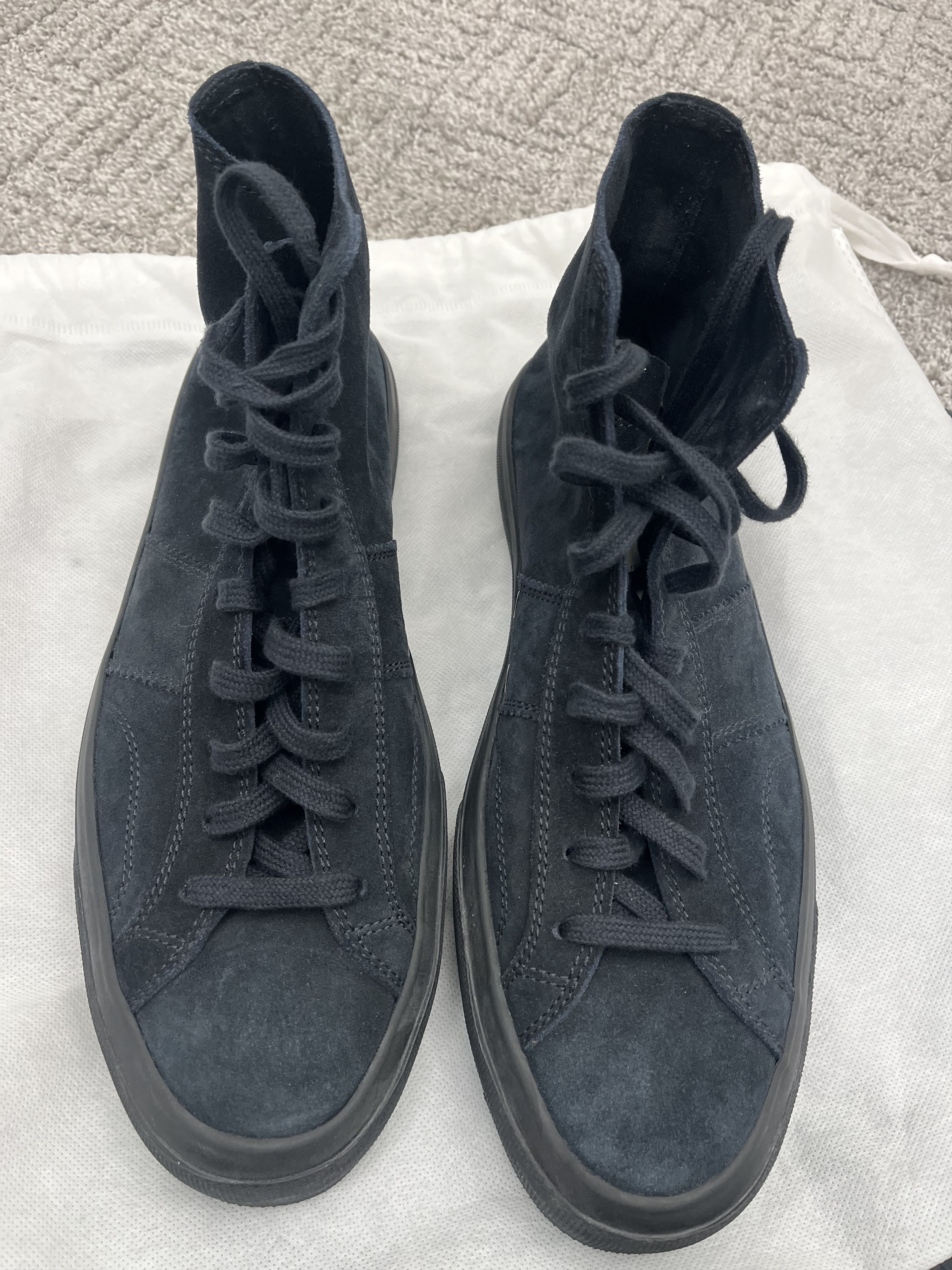 Tom Ford Black Suede High-Top Sneakers Men’s Us 10.5, Men's