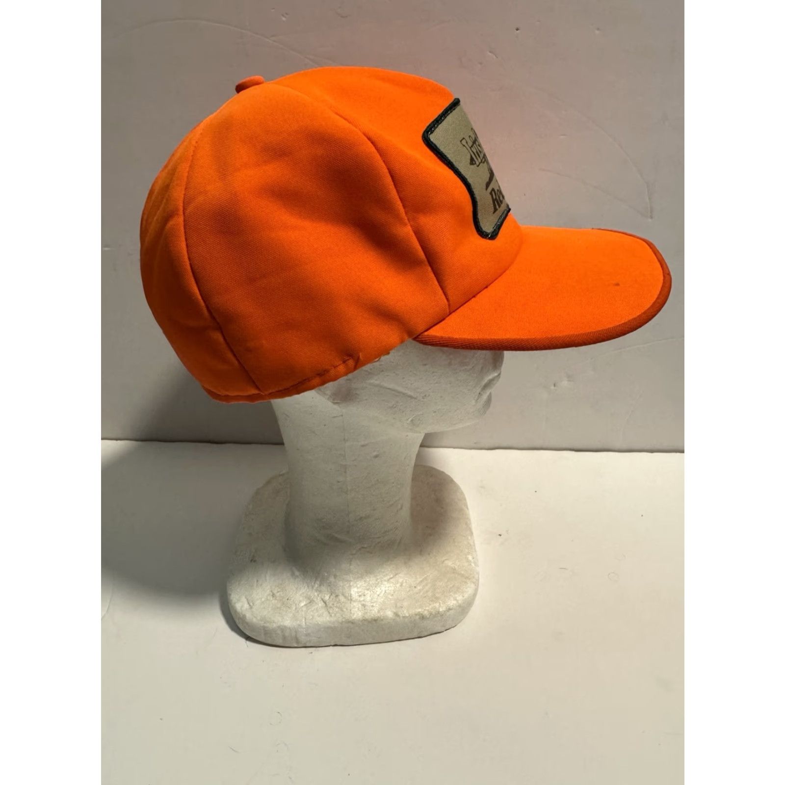 Vintage VINTAGE Red Wings Irish Setter Hat Cap Orange Large Ear Flaps Trucker Hat Hunting Patch Trap Mens L Orange Hunting Ear Flap Cap Size ONE SIZE - 4 Thumbnail