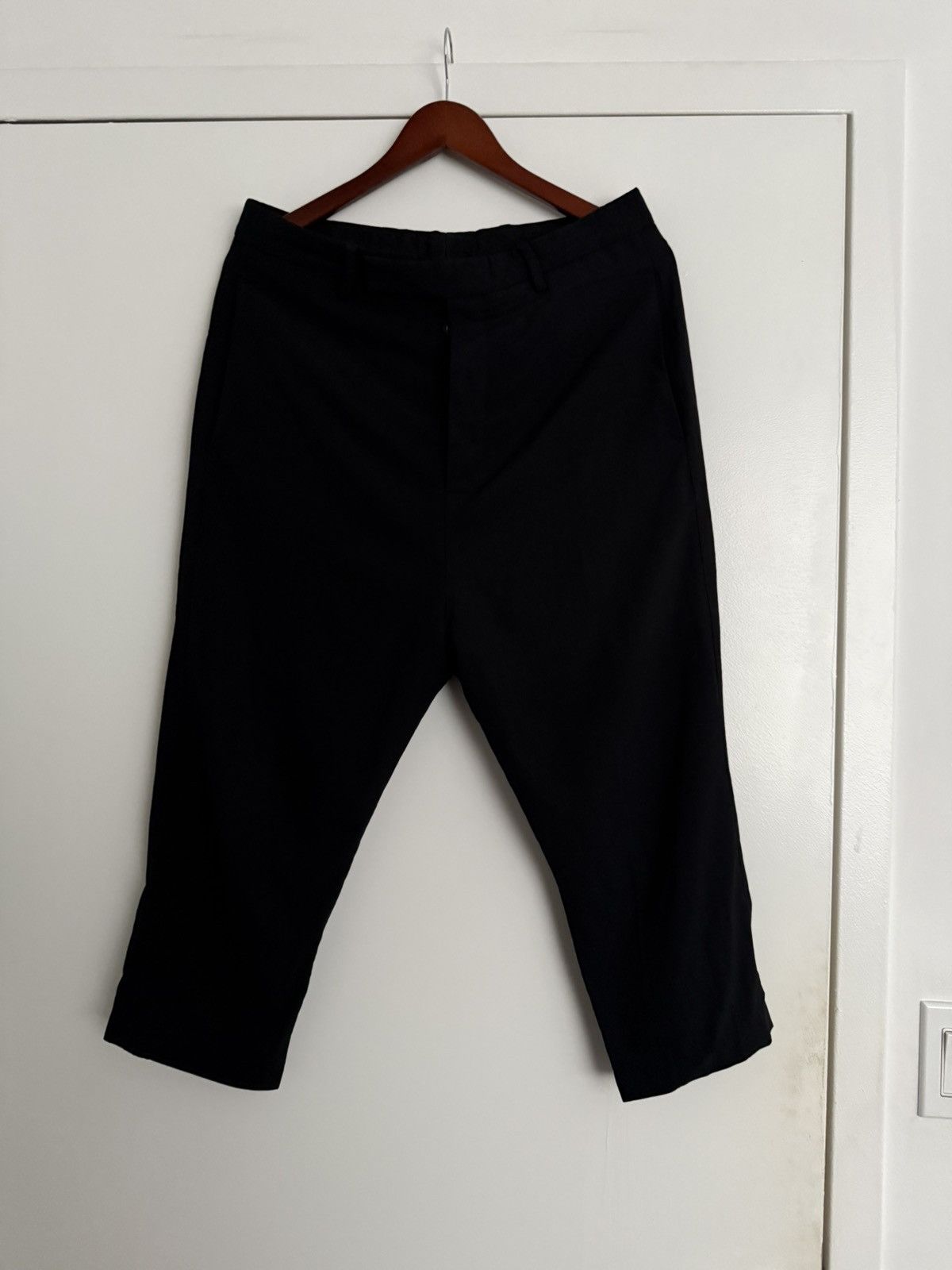 RICK OWENS Astaires クロップドパンツ ウール Rick Owens Astaires クロップドパンツ | グレー | FARFETCH JP
