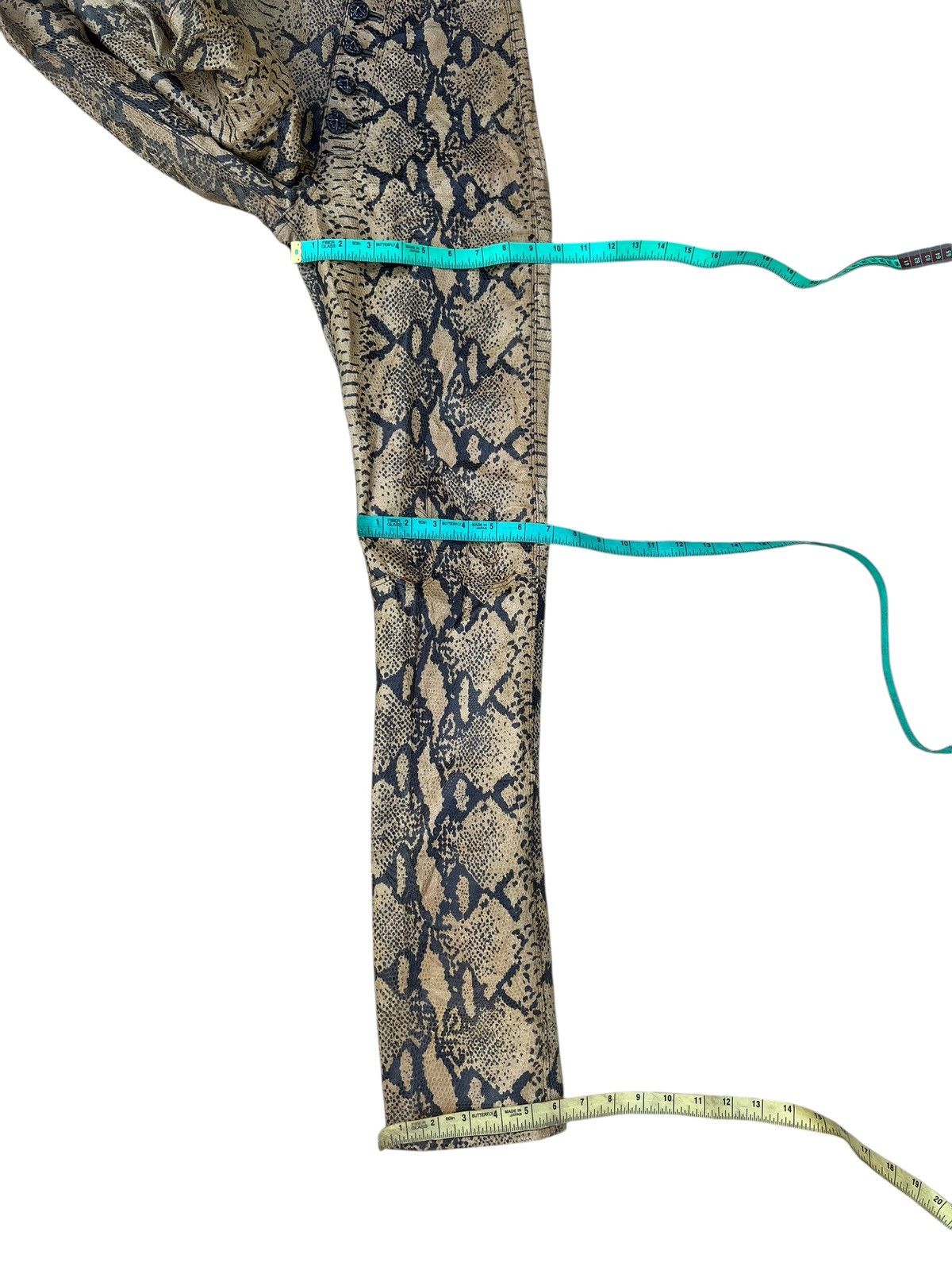 A&G Rock MEGA RARE! A&G Rock Real Python Skin Montana Streetwear Pant Size US 26 / EU 42 - 5 Thumbnail