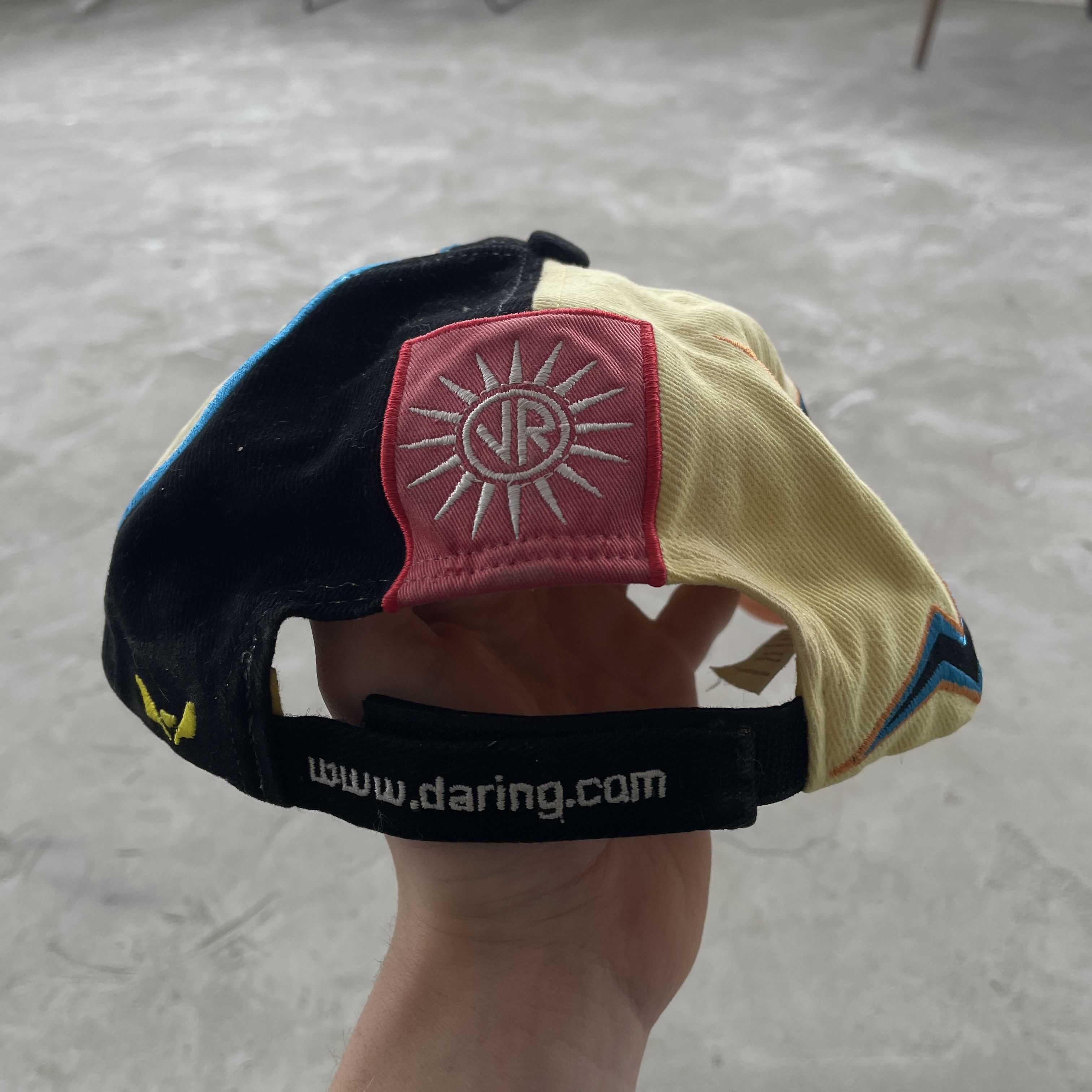 Vintage Valentino Rossi VR46 Moto GP Racing Hat Sun Moon Daring Cap Size ONE SIZE - 4 Thumbnail