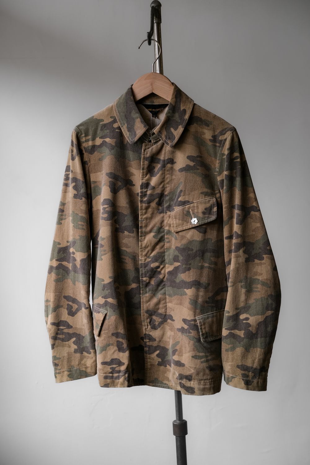 Comme des Garcons COMME des GARCONS 06S/S Camo Corduroy Jacket Size US XS / EU 42 / 0 - 1 Thumbnail