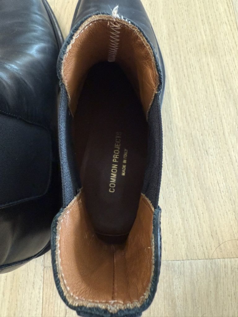 Common Projects Common Projects Chelsea Boots Black Leather Size US 9 / EU 42 - 10 Thumbnail