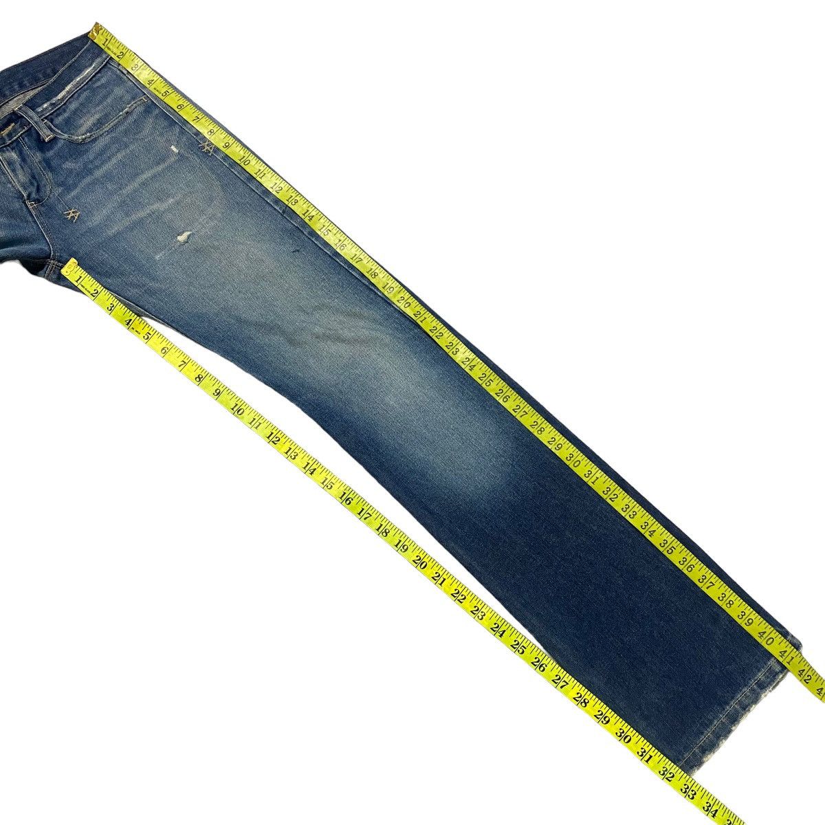 Ksubi Ksubi Scooter Vintage Indigo Distressed Jeans Size US 28 / EU 44 - 19 Thumbnail