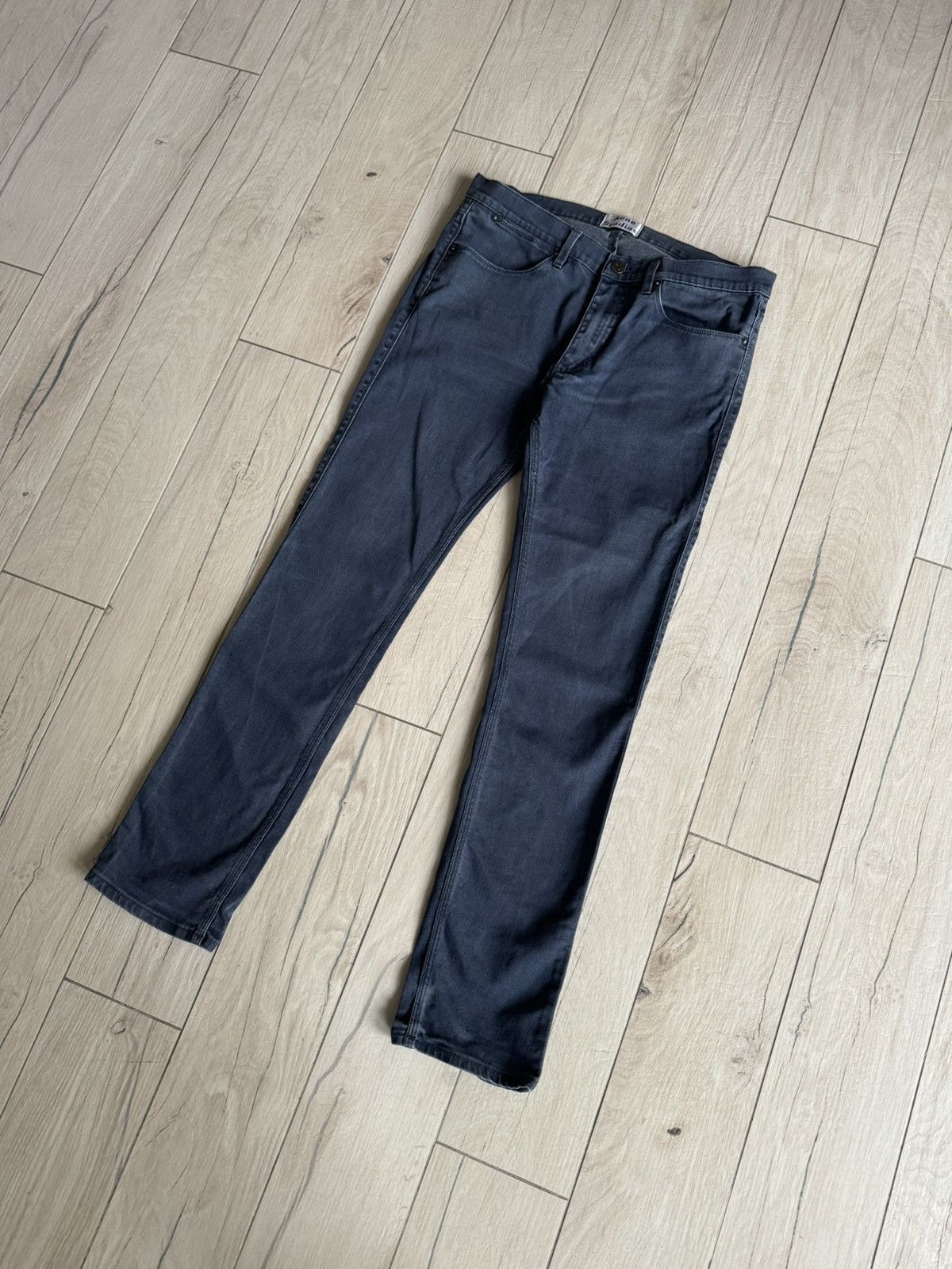 Acne Studios Acne Studios Max Blue Speed Denim Pants Size US 34 / EU 50 - 2 Thumbnail