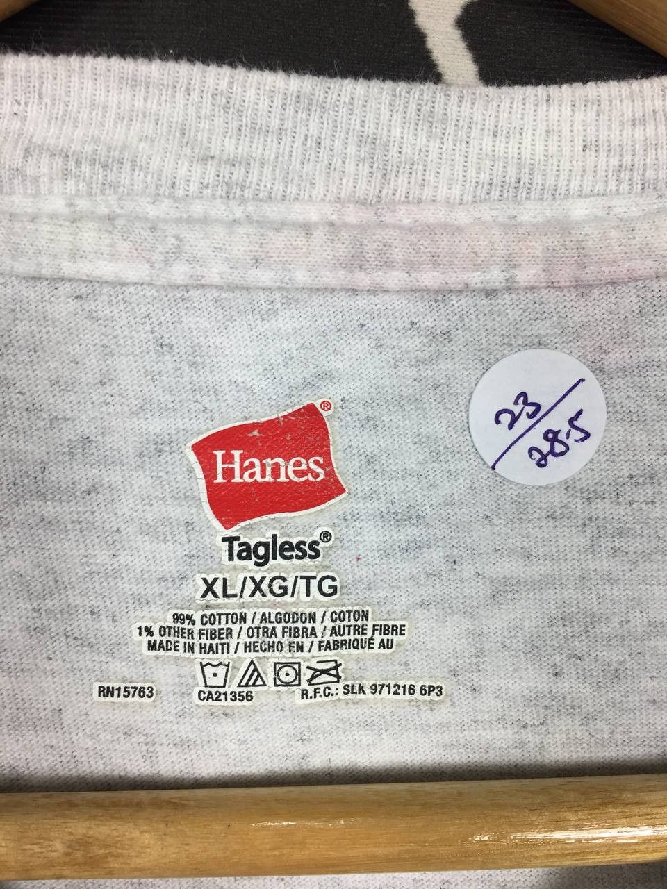 Hanes × Vintage My Daughter Thinks I'm The Best Dad In The World Wording Tee Size US XL / EU 56 / 4 - 12 Thumbnail