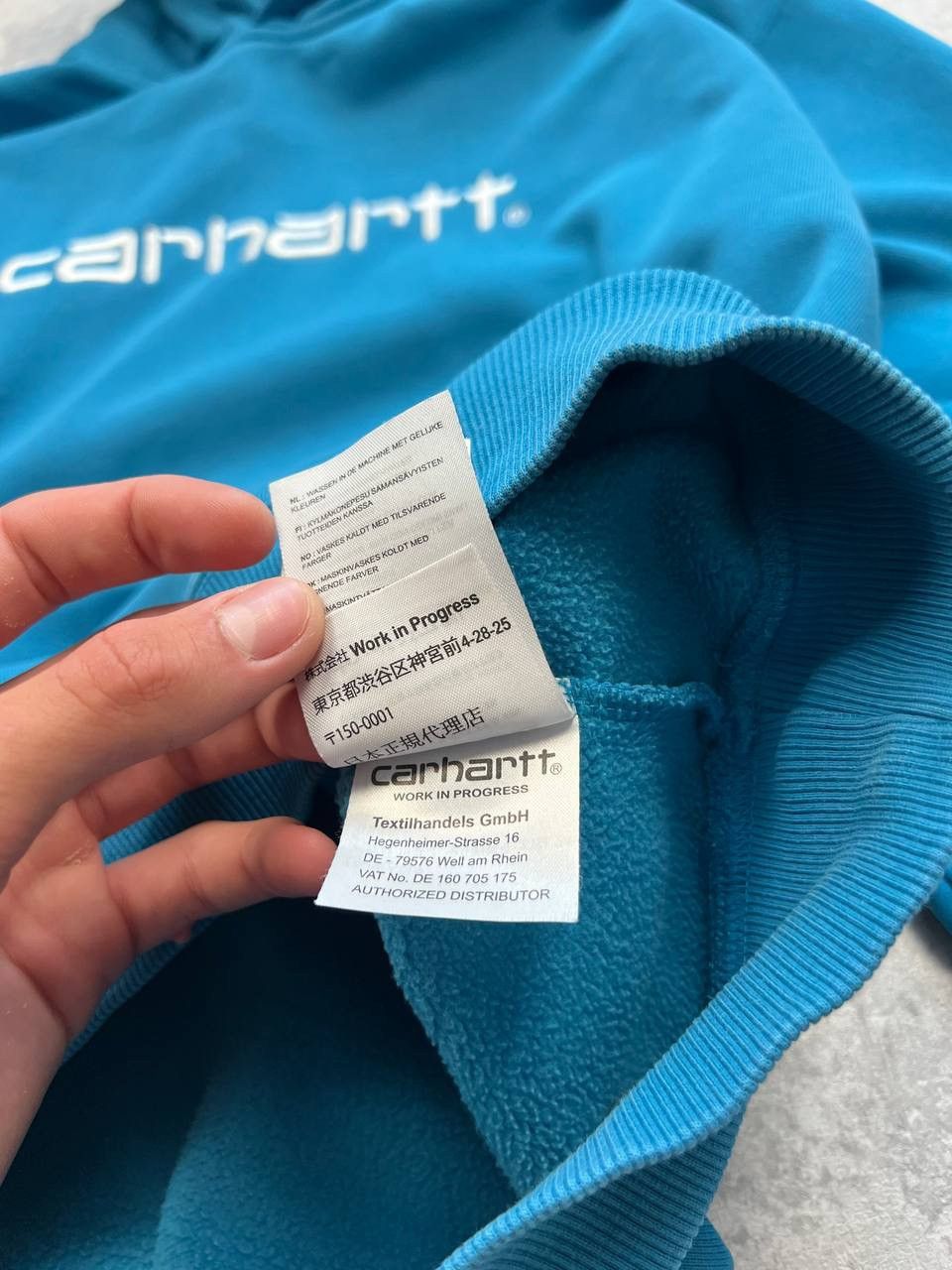 Carhartt Carhartt Y2K Sweatshirt Big Embroidered Logo Size US XL / EU 56 / 4 - 11 Thumbnail