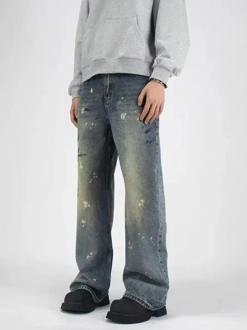 Jean High-End Custom Loose Fit Japanese Denim Jeans Size US 32 / EU 48 - 3 Thumbnail