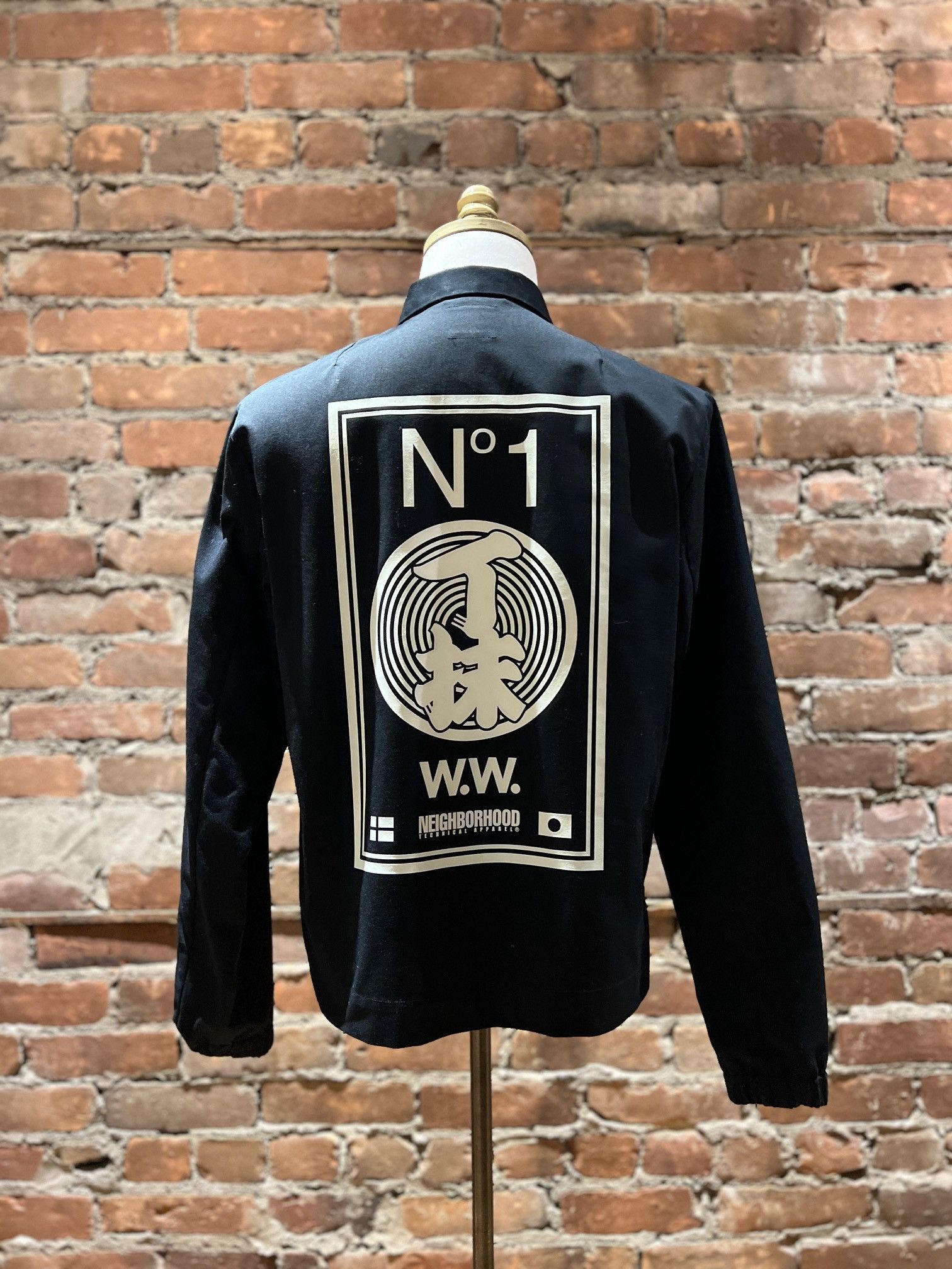Neighborhood NEIGHBORHOOD × WOOD WOOD “No.1” Coach Jacket Size US M / EU 48-50 / 2 - 3 Thumbnail