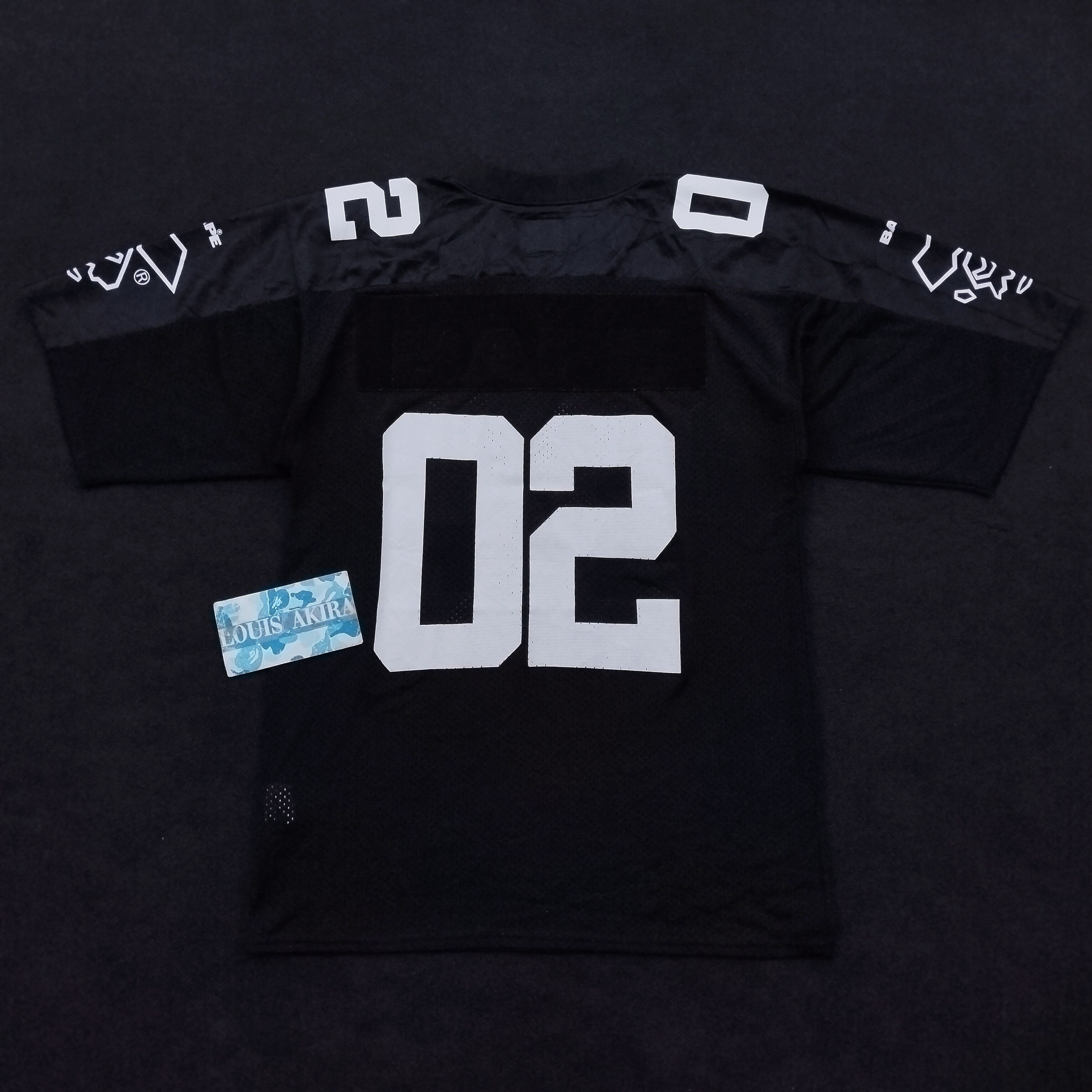 Bape Mesh Football Tee (2002) Size US M / EU 48-50 / 2 - 8 Thumbnail