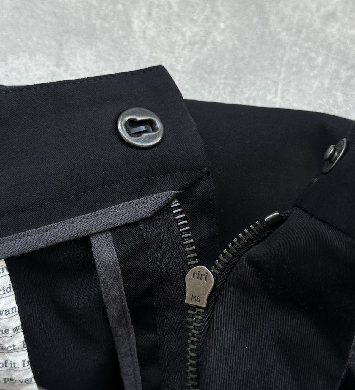 SPOKE Spoke Mens Chino Trousers Size 34 Black Sharps Straight leg Size US 34 / EU 50 - 9 Thumbnail