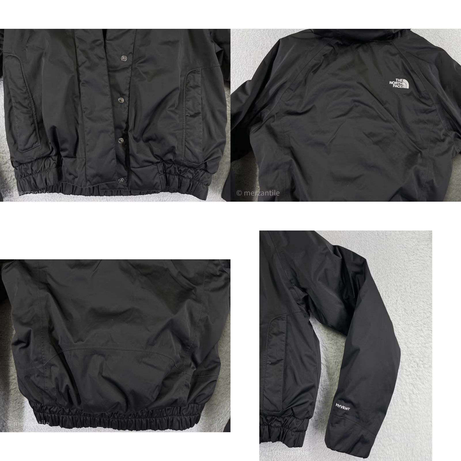 The North Face The North Face Jacket Women M Black HyVent 3in1 Hood Full Zip Waterproof Outdoor Size M / US 6-8 / IT 42-44 - 8 Thumbnail