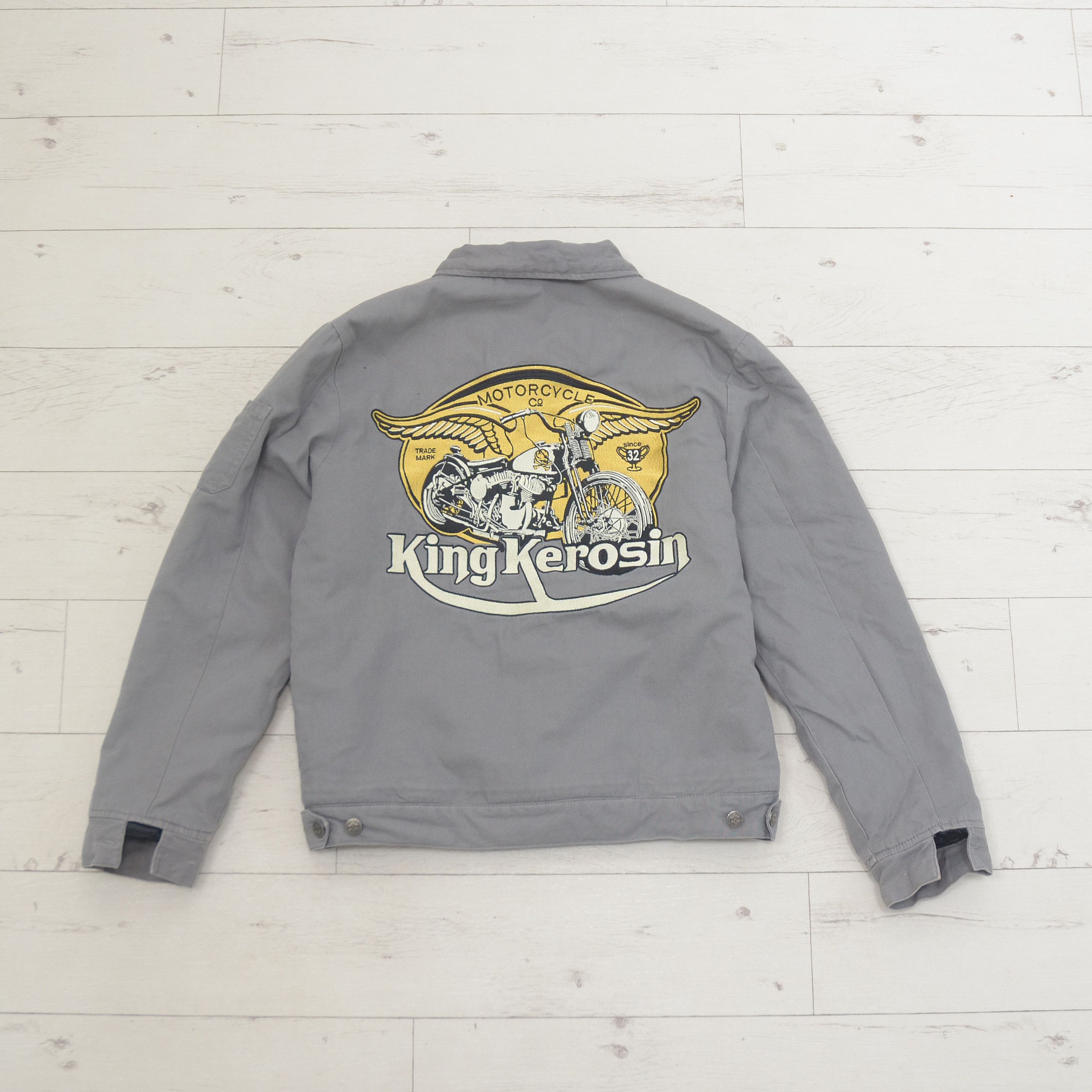 King × Vintage Y2K Biker King Kerosin Vintage Bomber Jacket Rare Archive Size US M / EU 48-50 / 2 - 1 Thumbnail